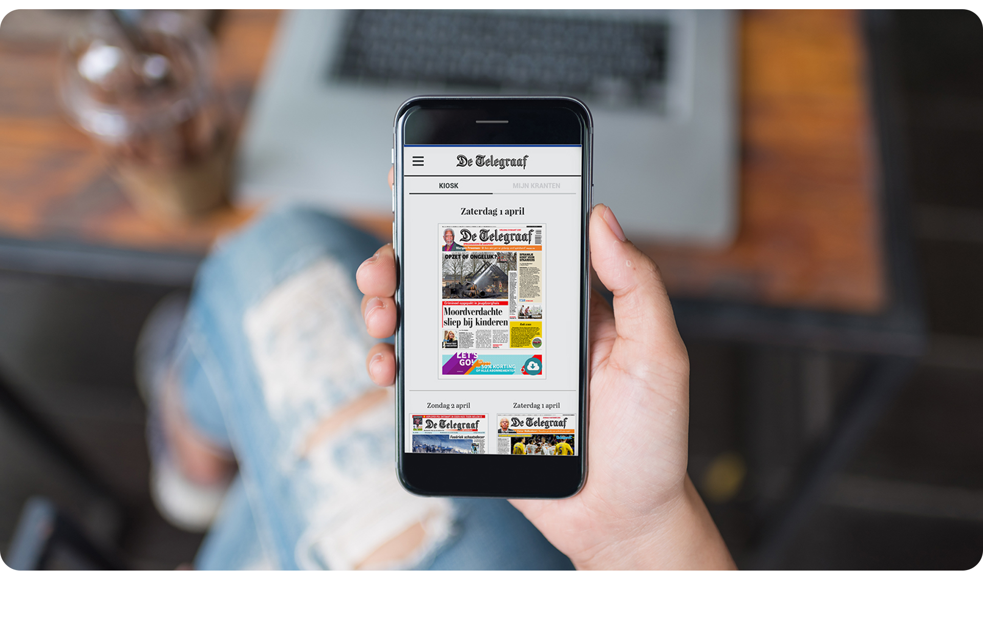 Telegraaf Krant App Design by Milan Houter