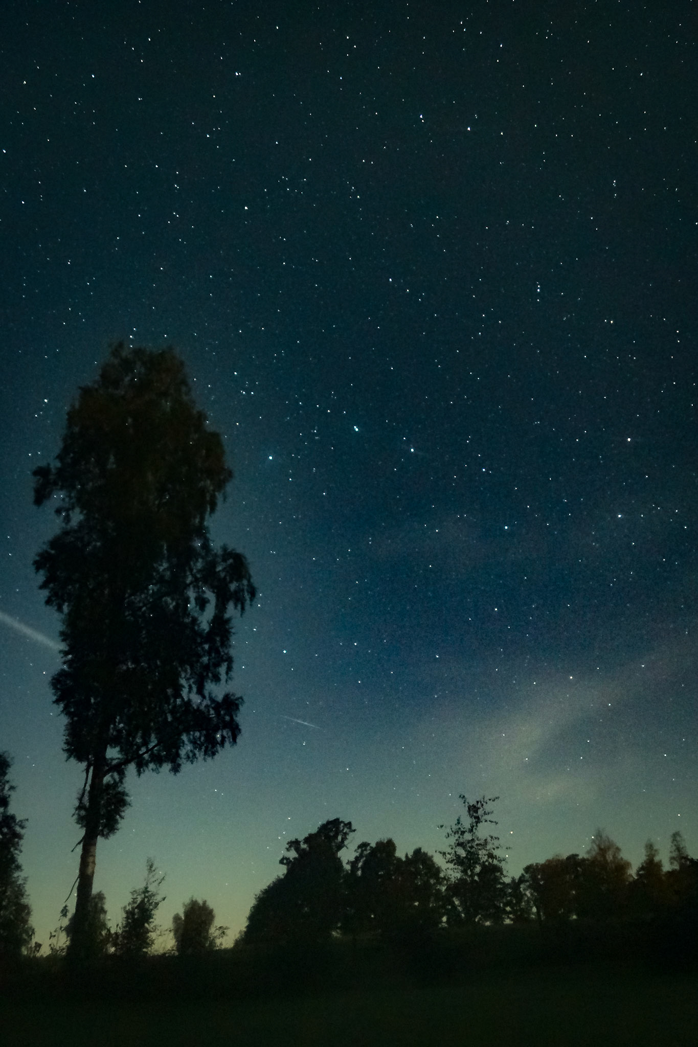 Großer Wagen über Sjötorp