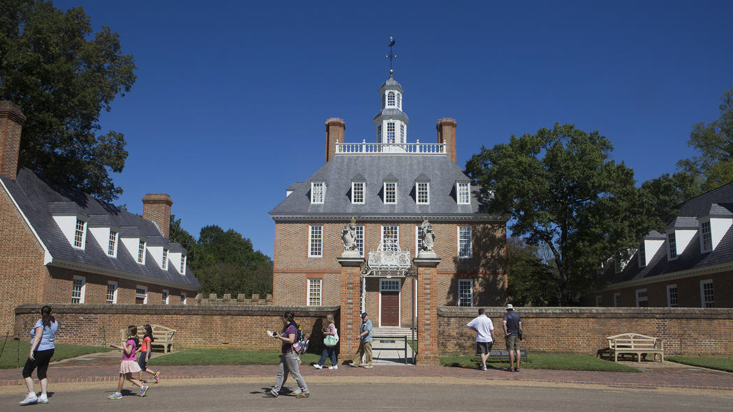 Reconstruction of the Governors Palace Colonial Williamsburg, VA Unknown 1934 (Image 13)