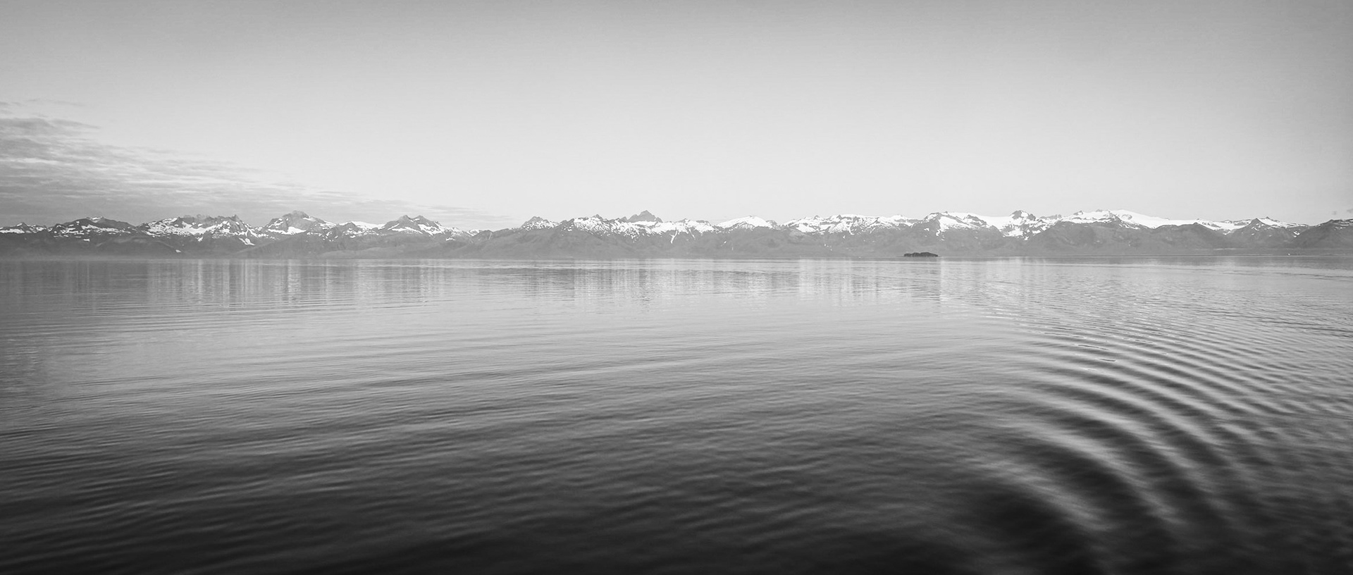 Beranof Island Shoreline from the Celebrity Millennium