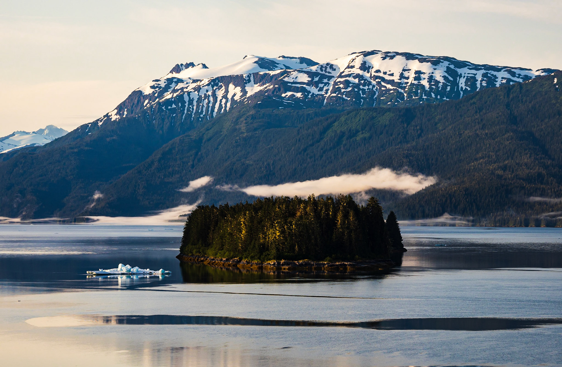 Endicott Arm Shoreline from the Celebrity Millennium