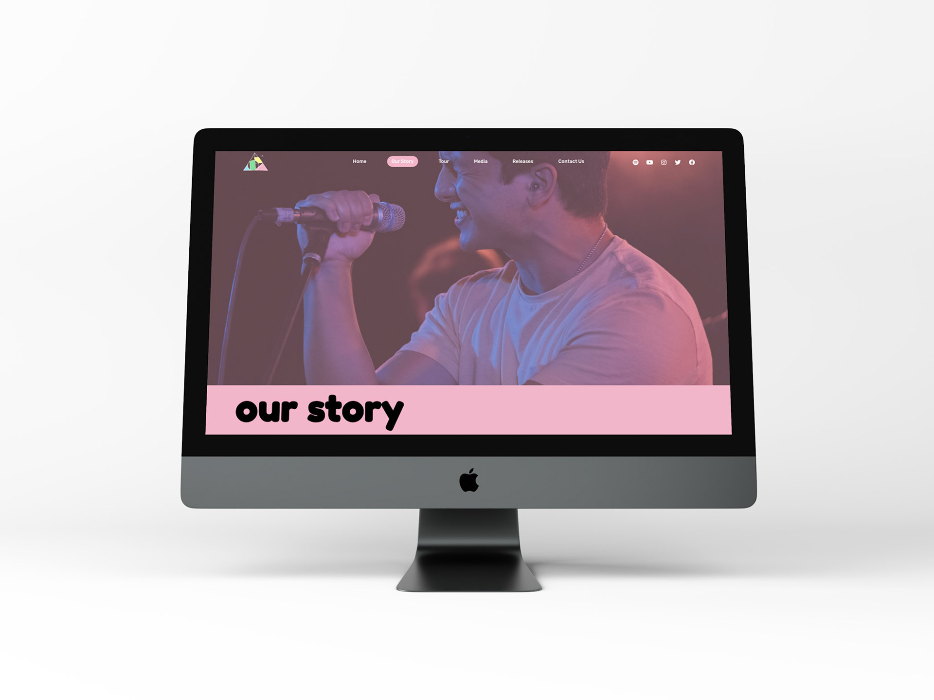 Our Story Header - Delfino Squared 'Our Story'