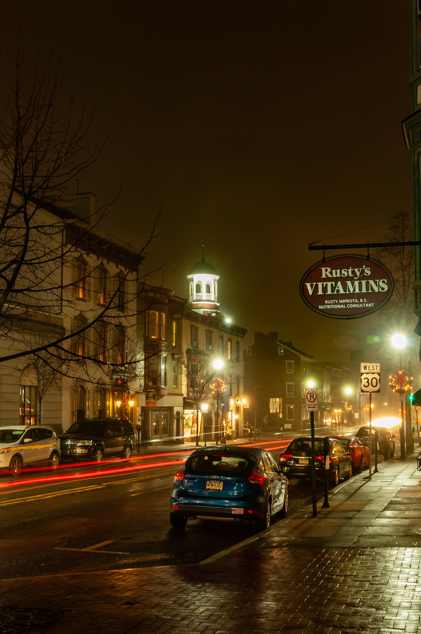 Scene along Chambersburg Street Gettysburg, PA