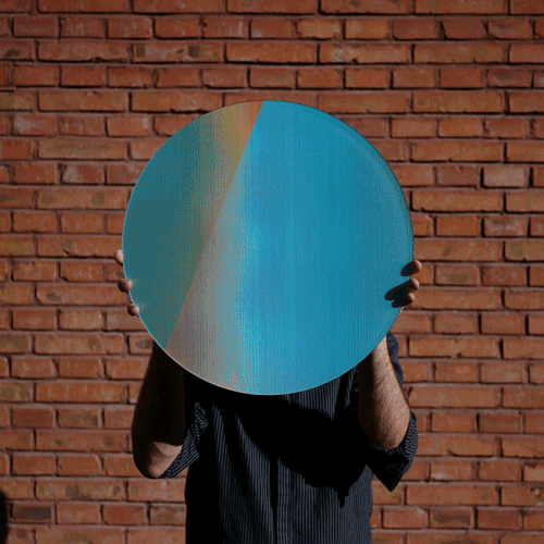 dischi lenticolari, colorati, ramoprimo, design, mostra, beijing week design,