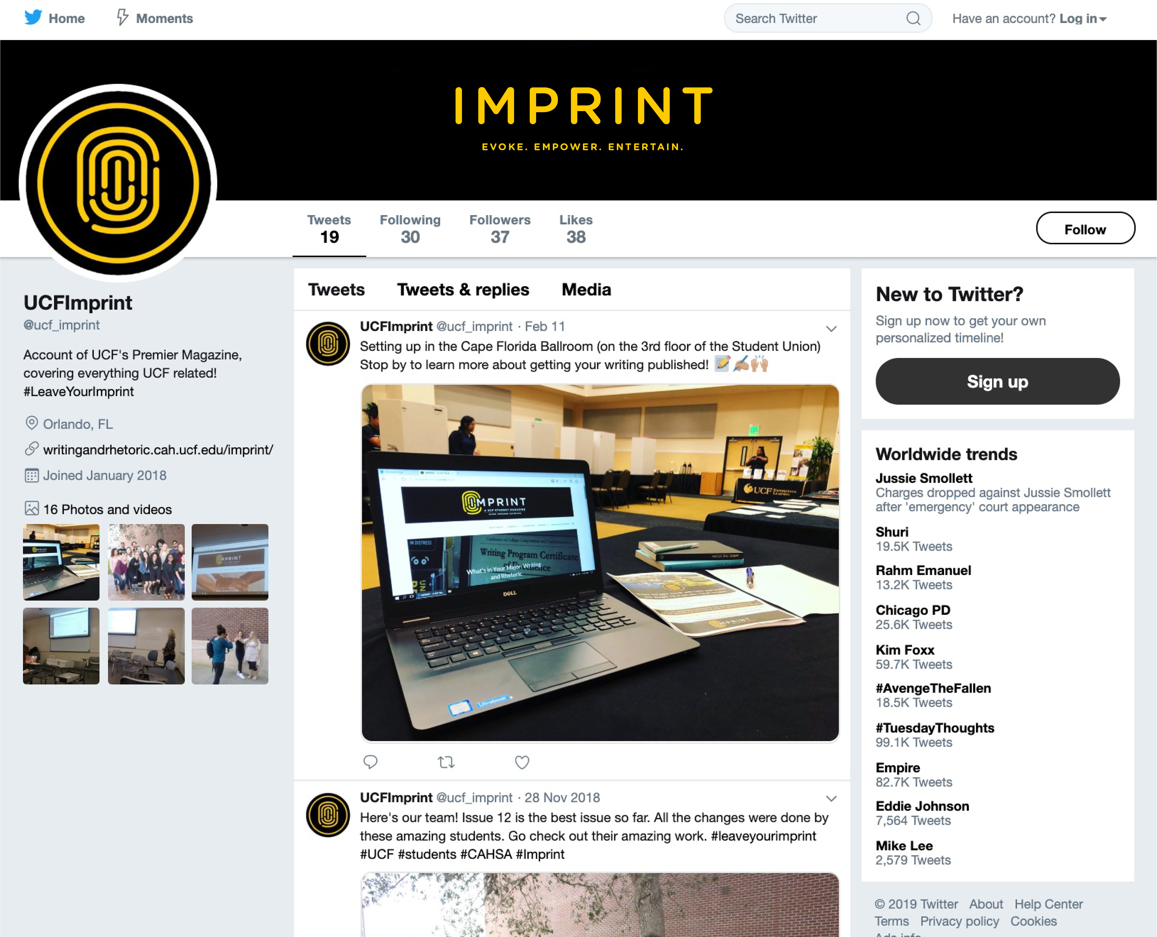 Twitter: @ucf_imprint