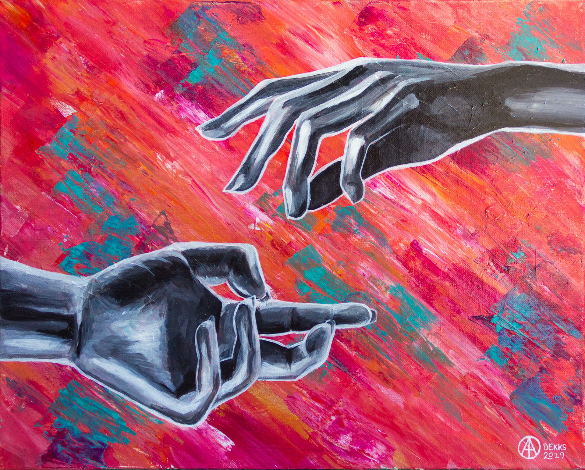 FOR SALE - "Stroke of Ambition" (20x30" Acrylic on Canvas)