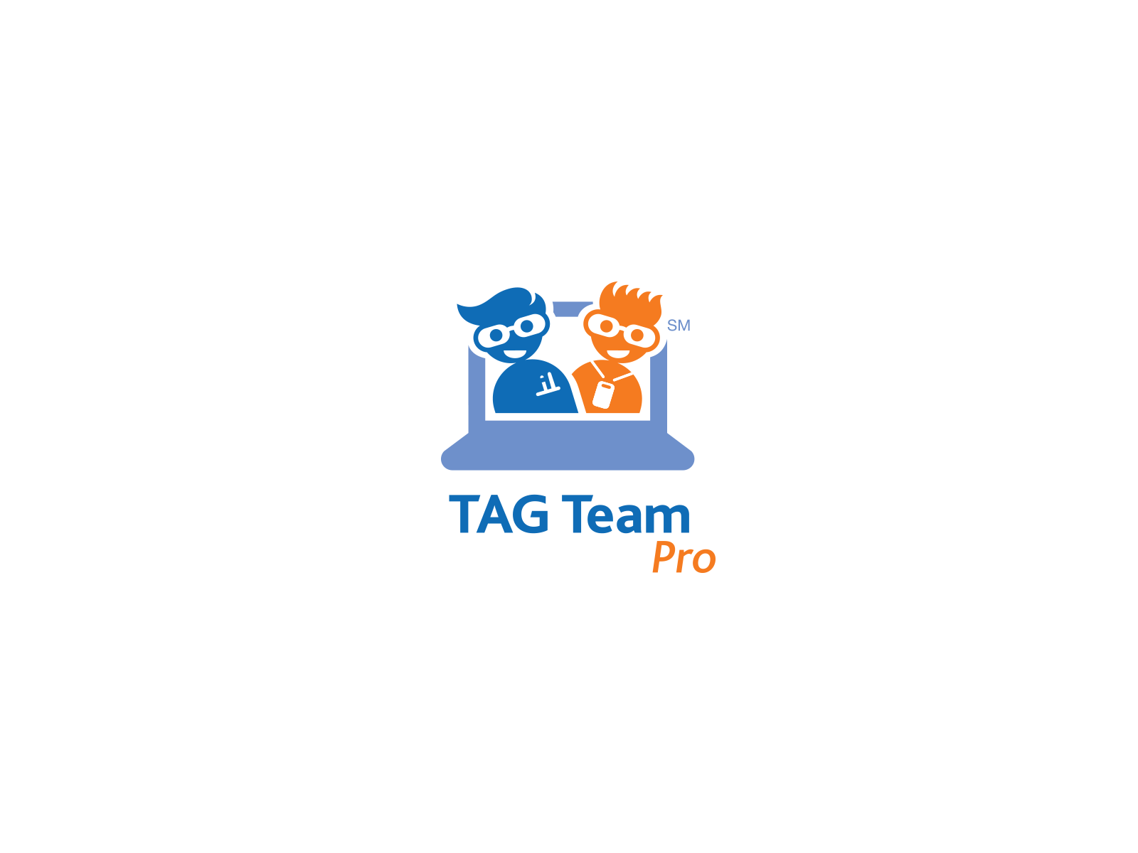 computer repair service logo design