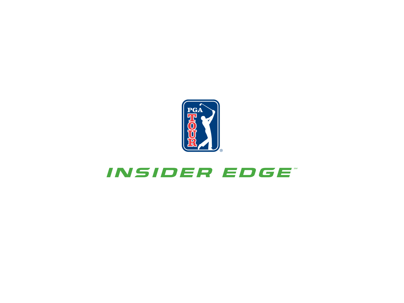 pga insider edge program logo design