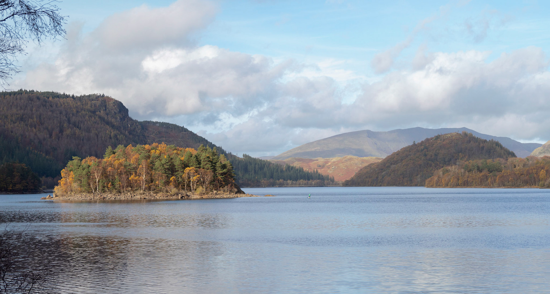 Paddleboarder on Thirlmere