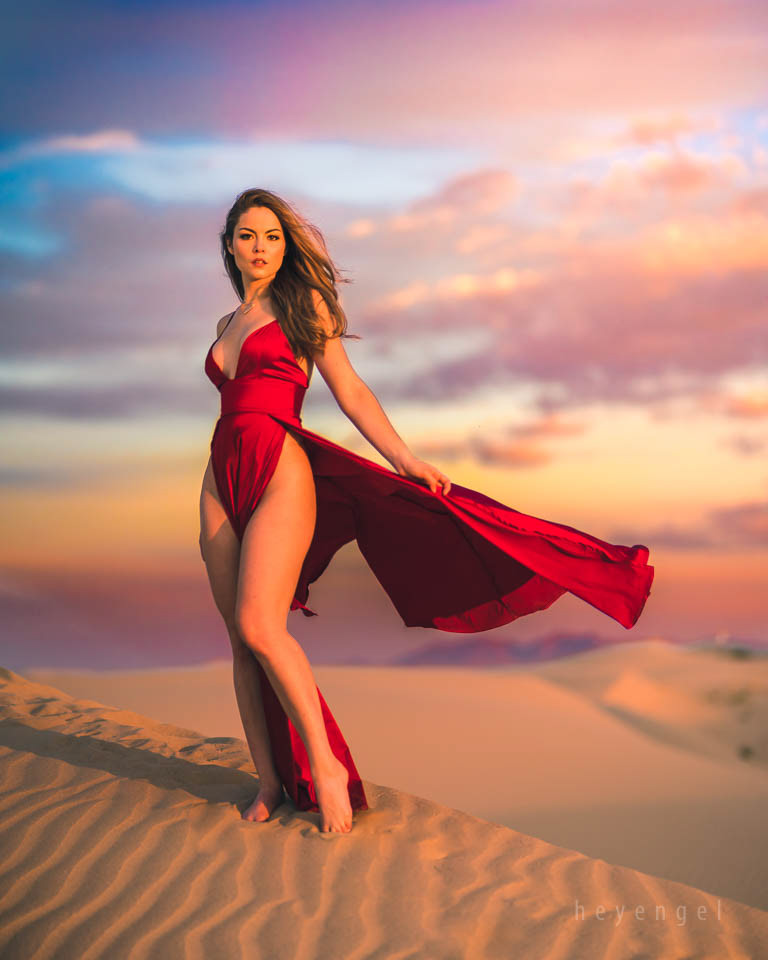Sand Dunes with Marisa Paige Butler