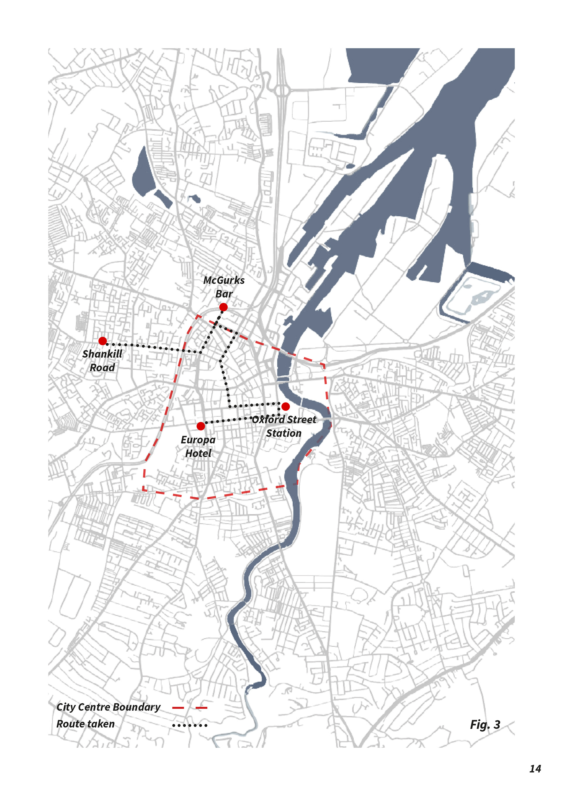 My journey through the city