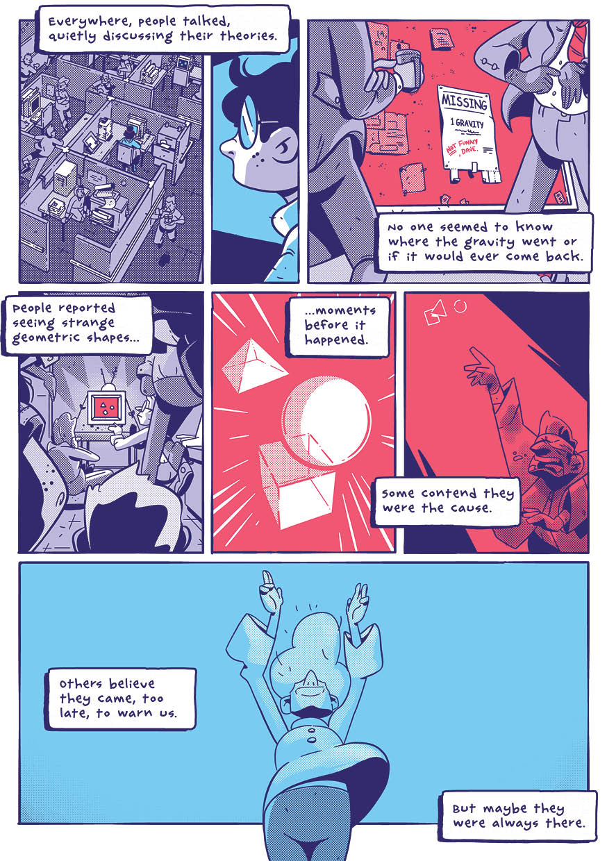 Free Comics By Chris Baldie - We Said Goodbye To Gravity