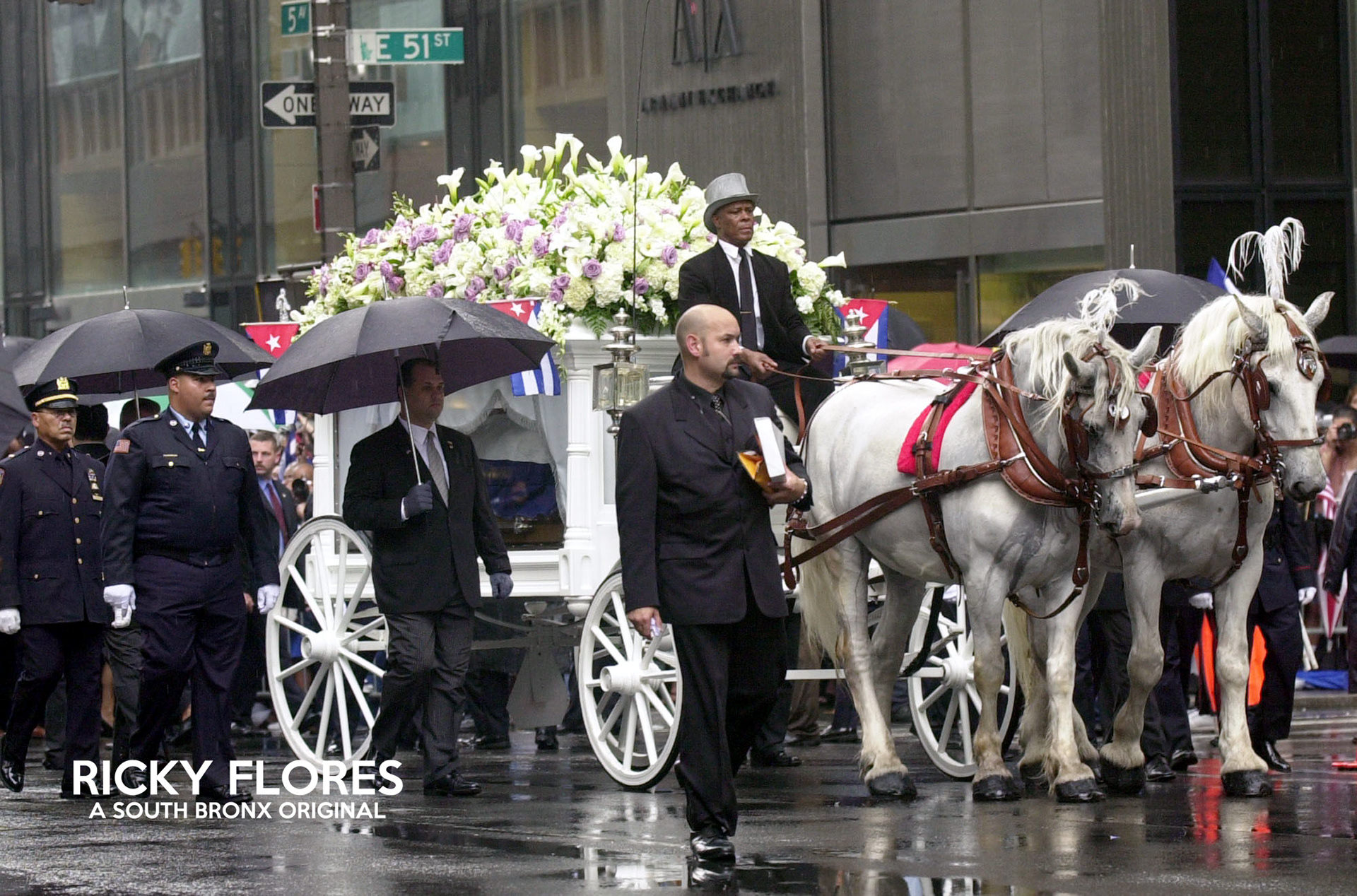 Ricky Flores - Celia Cruz Funeral