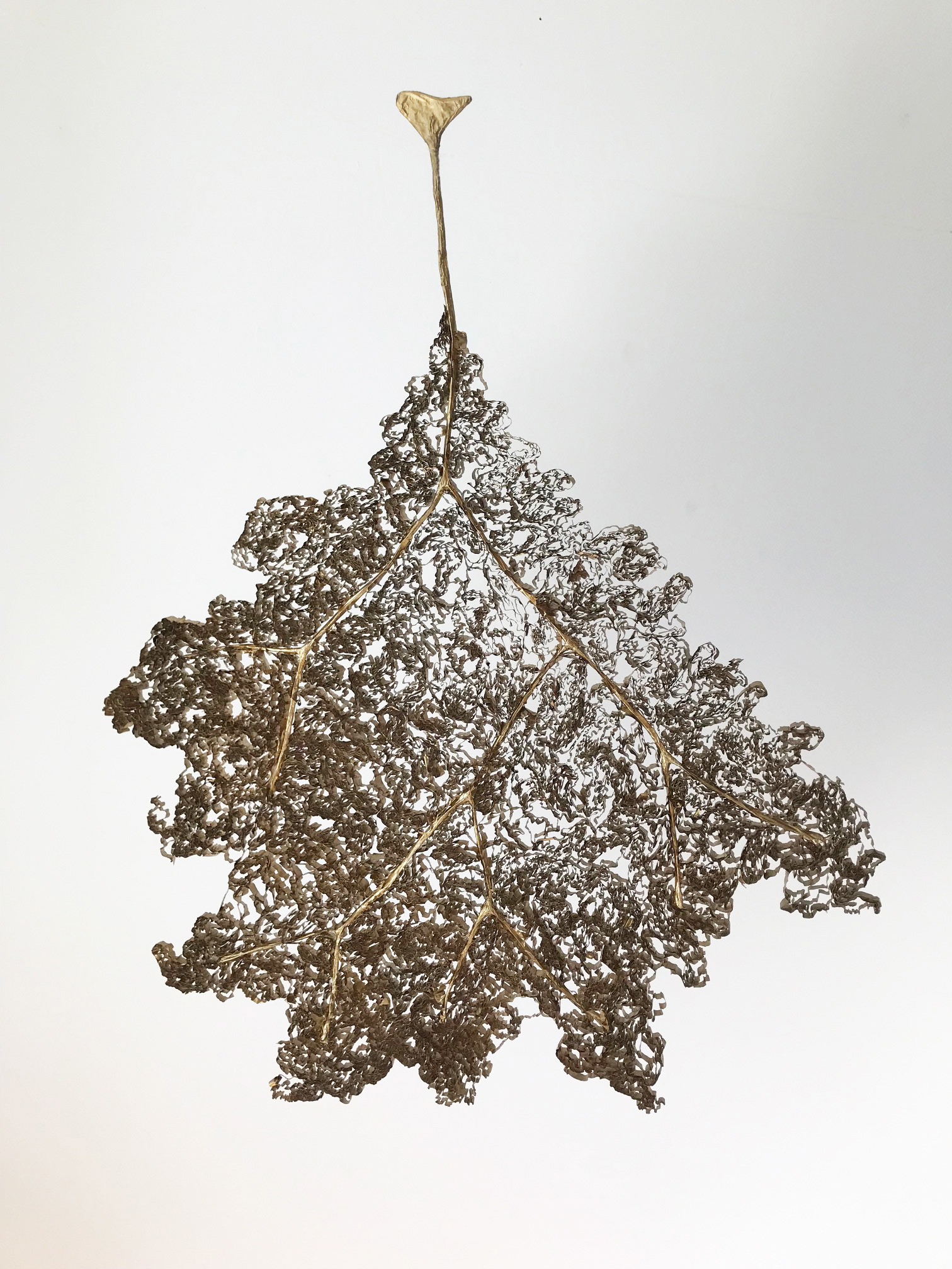 Suspension décorative - Papier de soie or - 960€