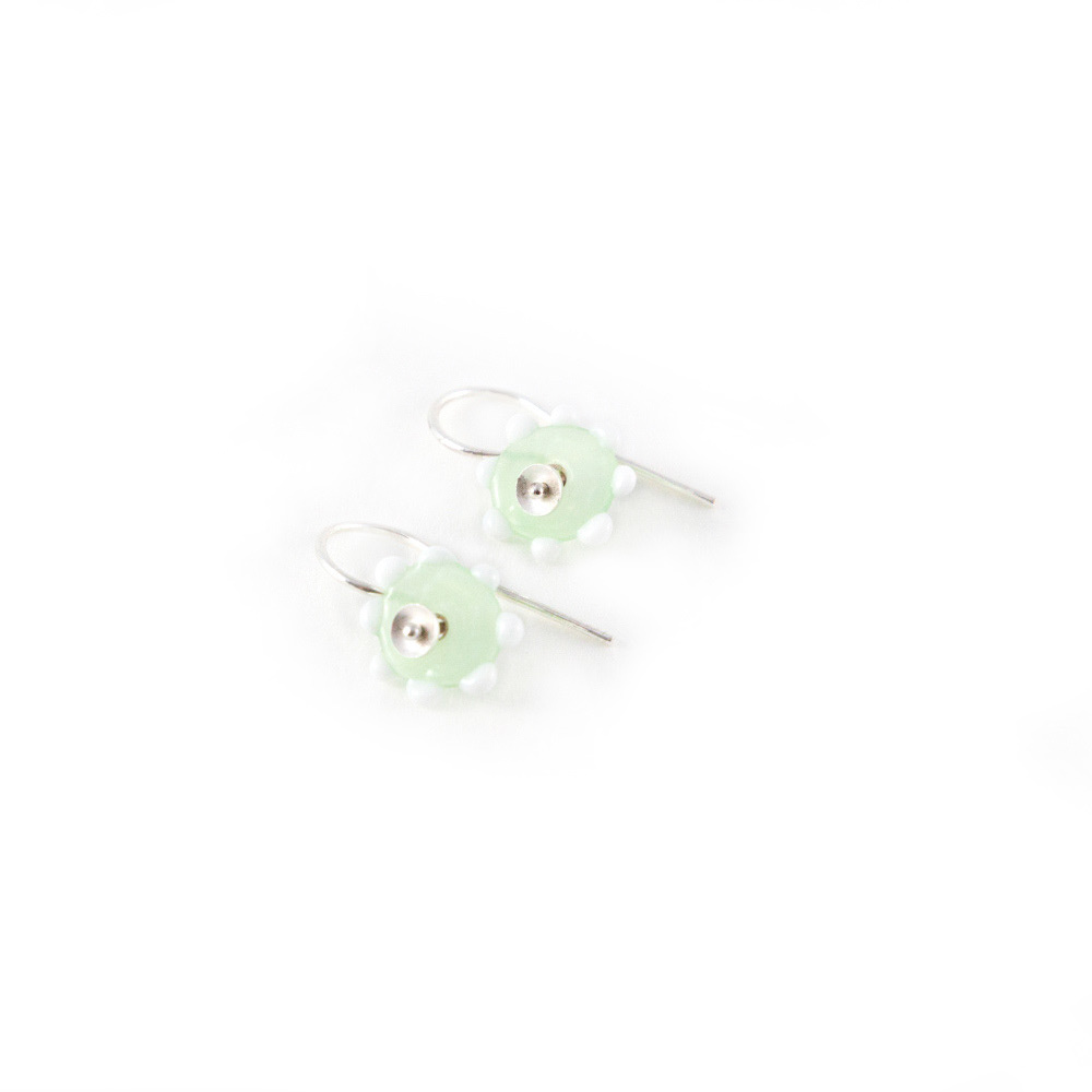 Boucles d'oreilles fleurette, 58€