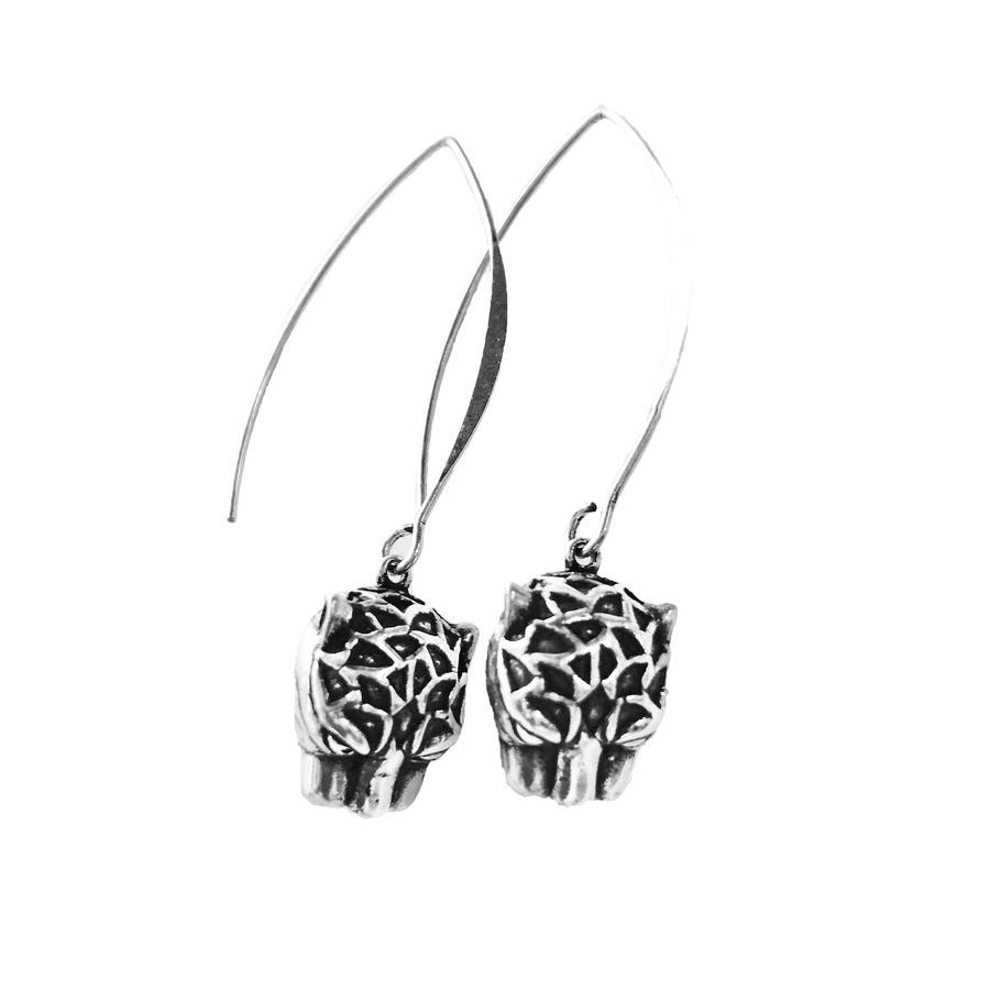 Boucles d'oreilles 'Panthère' - Argent - 75€