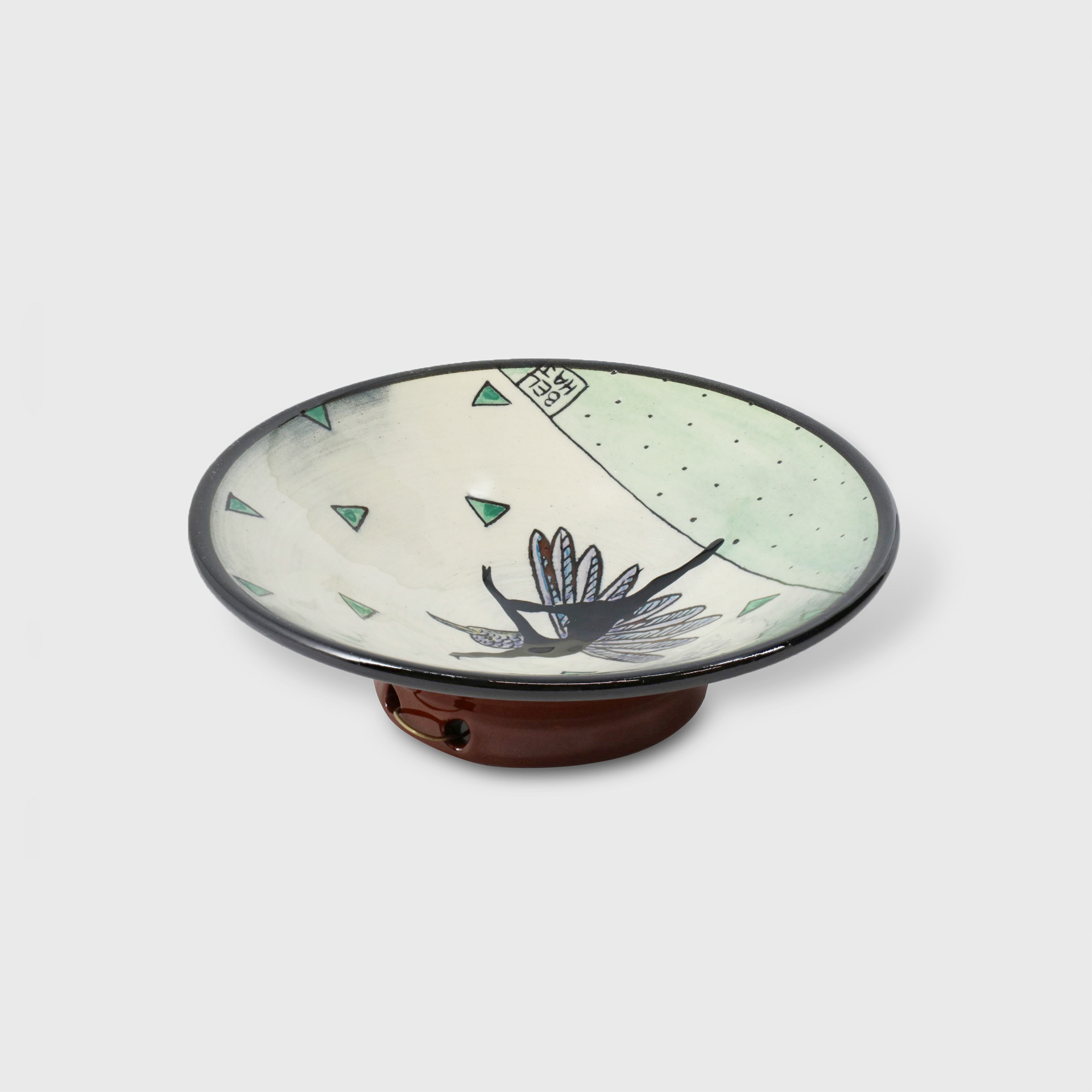 Coupelle en faïence, Collection 'Silhouettes' Diam 12 cm - 35€