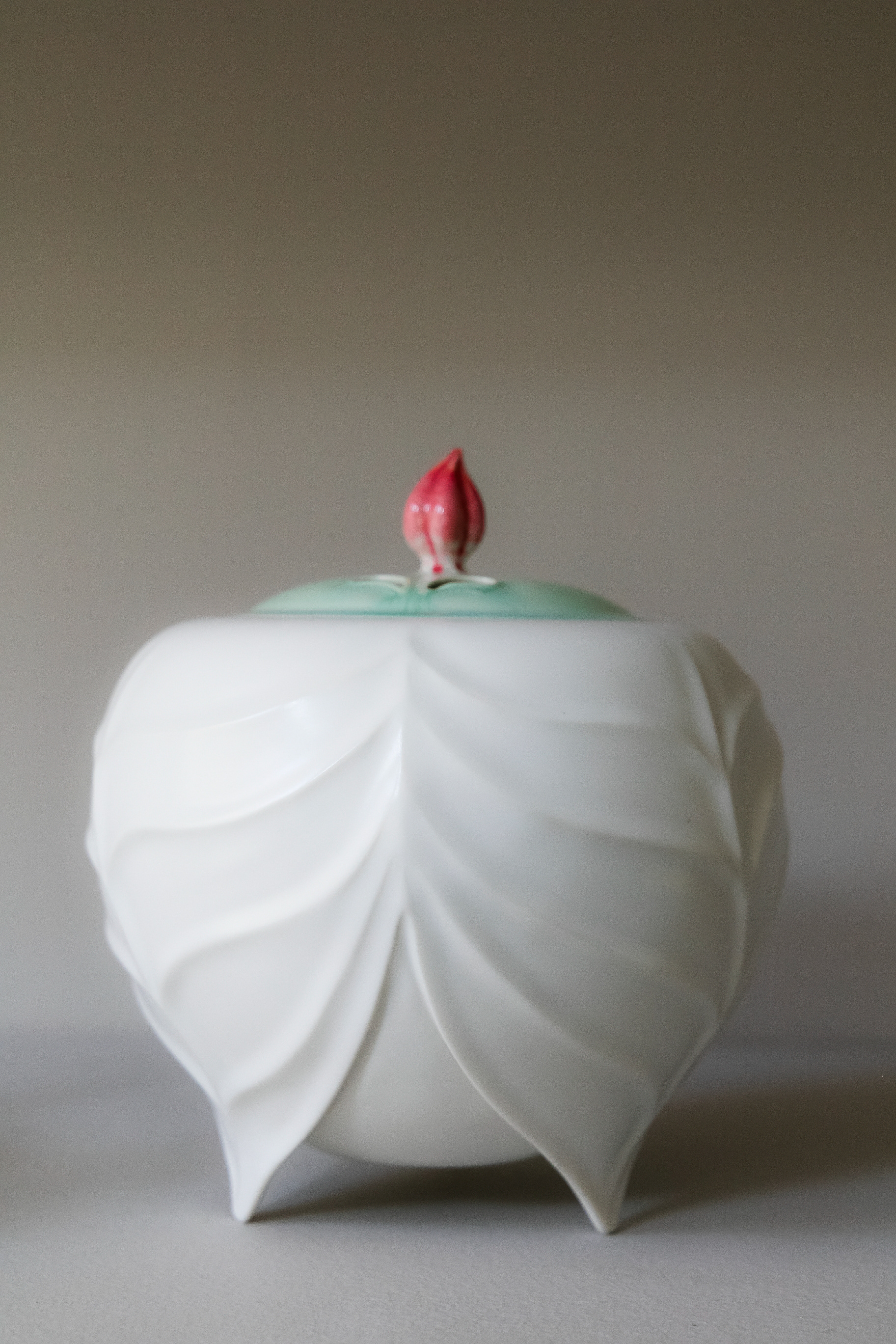 Boite à tresor pièce unique d'exception en porcelaine - 1 200€