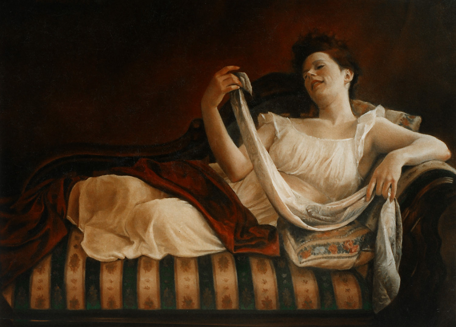 "Julaine" oil on canvas 48"x60" 121 x 152cm