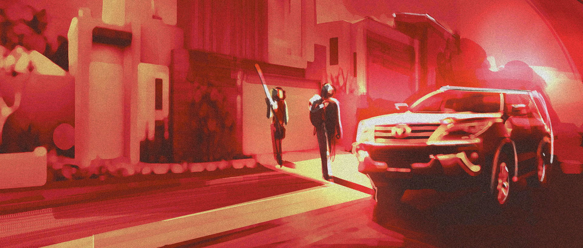 Storyboard para animatic - Publicidad Toyota SW4