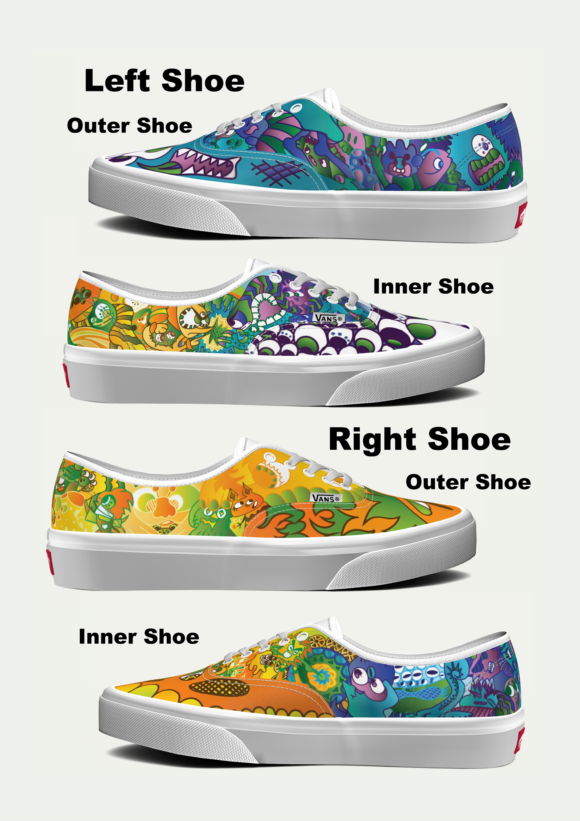 different vans designs