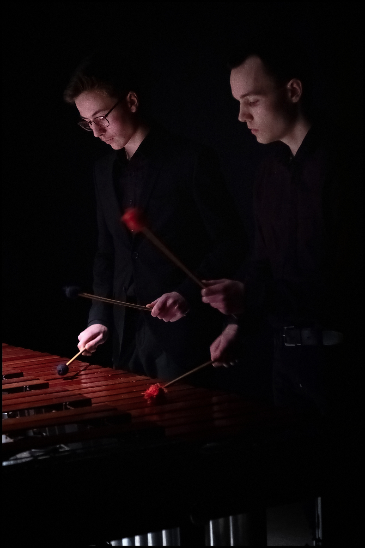 Das Percussionsensemble der KMS