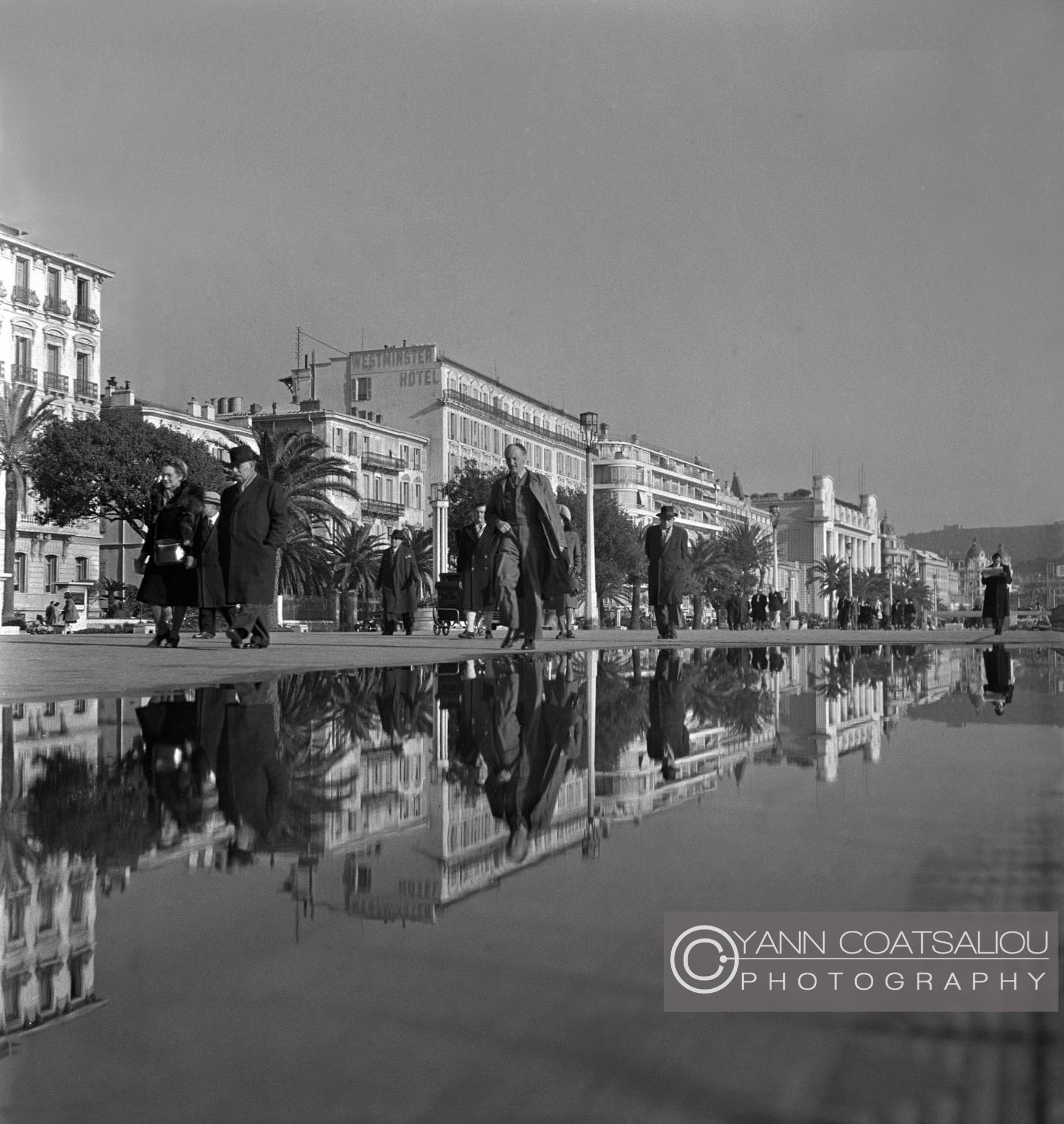 NICE BAIE DES ANGES 1946