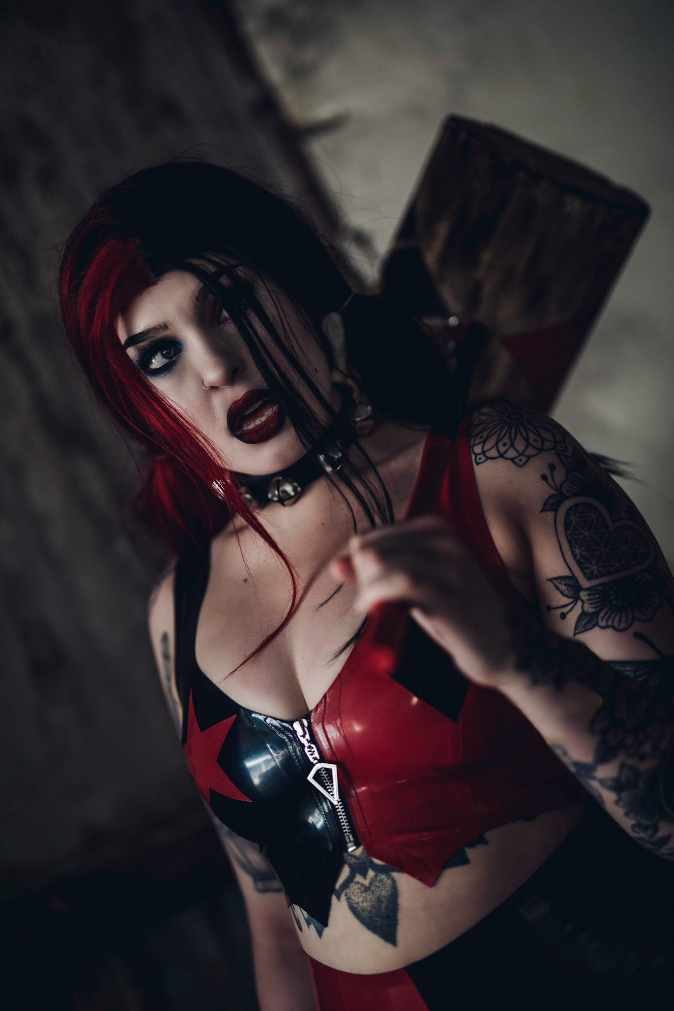 @beckahsuicide as New 52 Harley Quinn