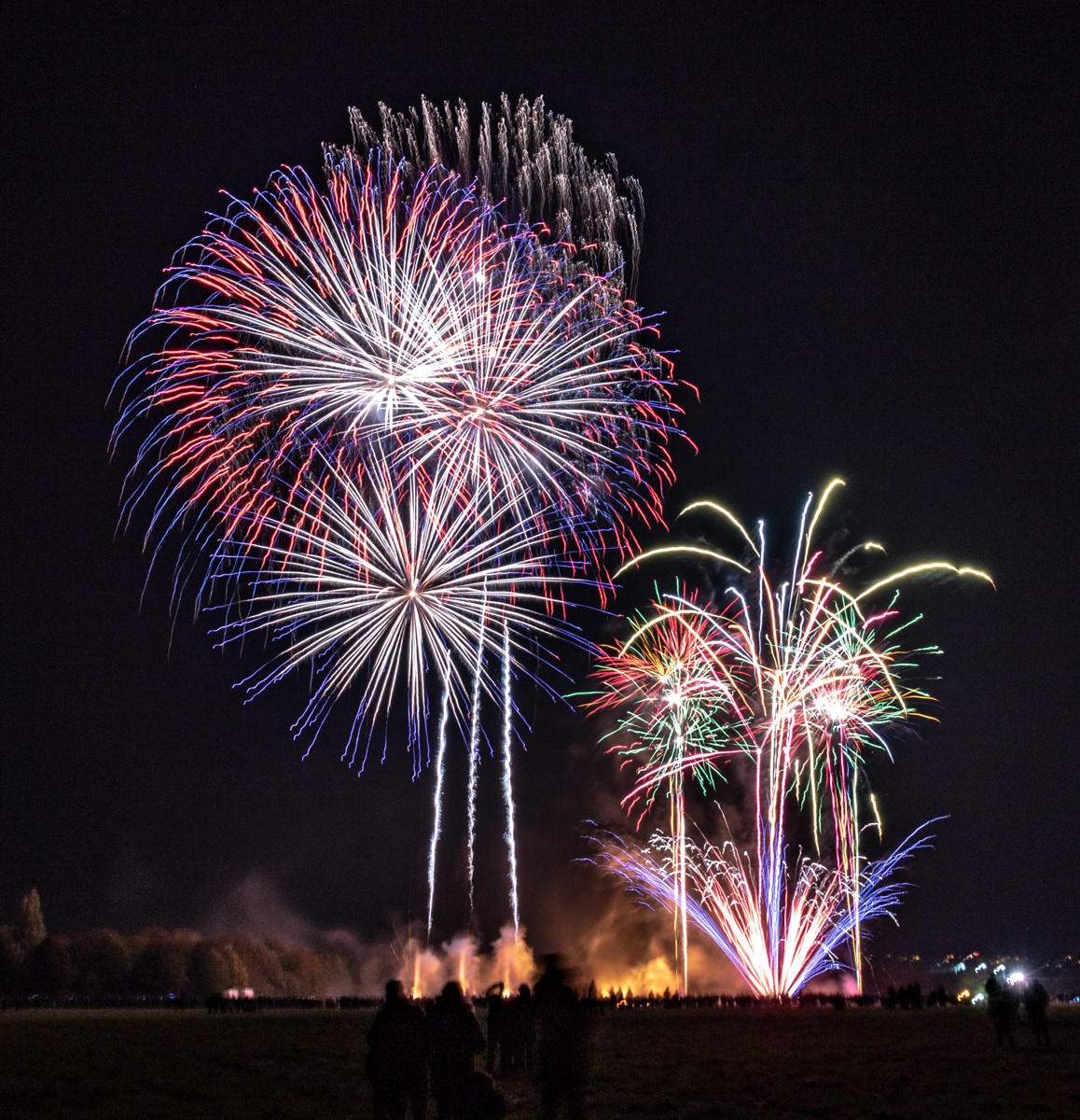 Steve Akehurst Sun rise and fireworks 2018