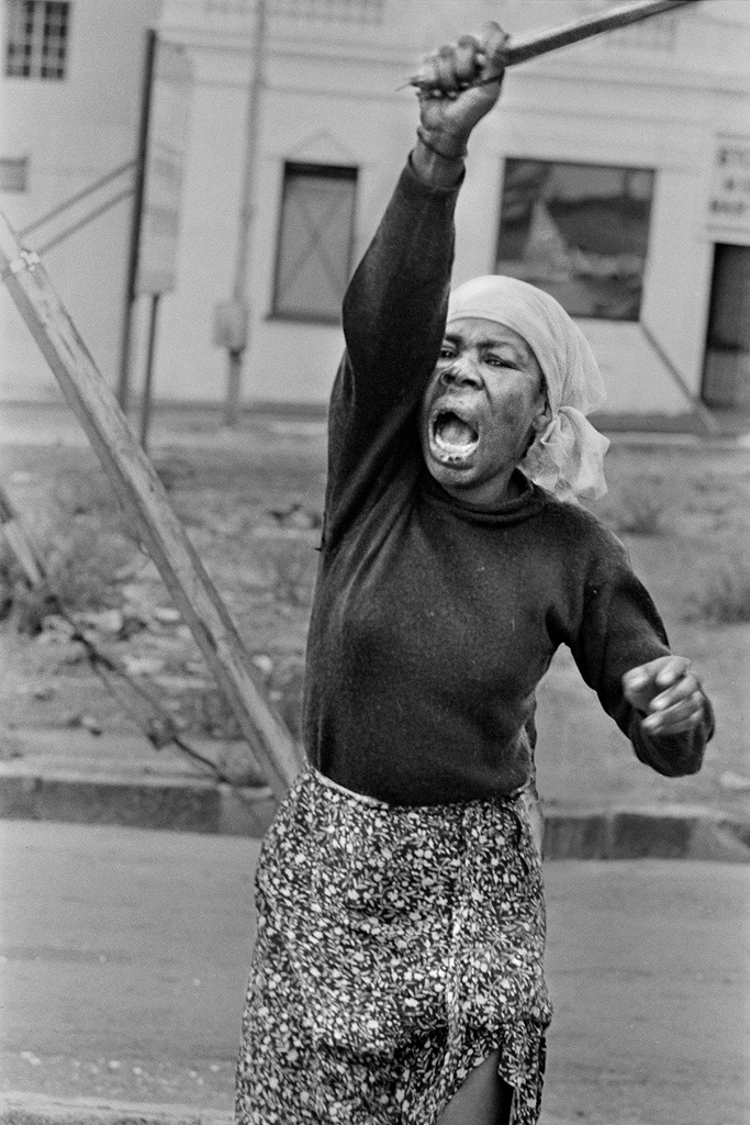 Angry woman, District Six