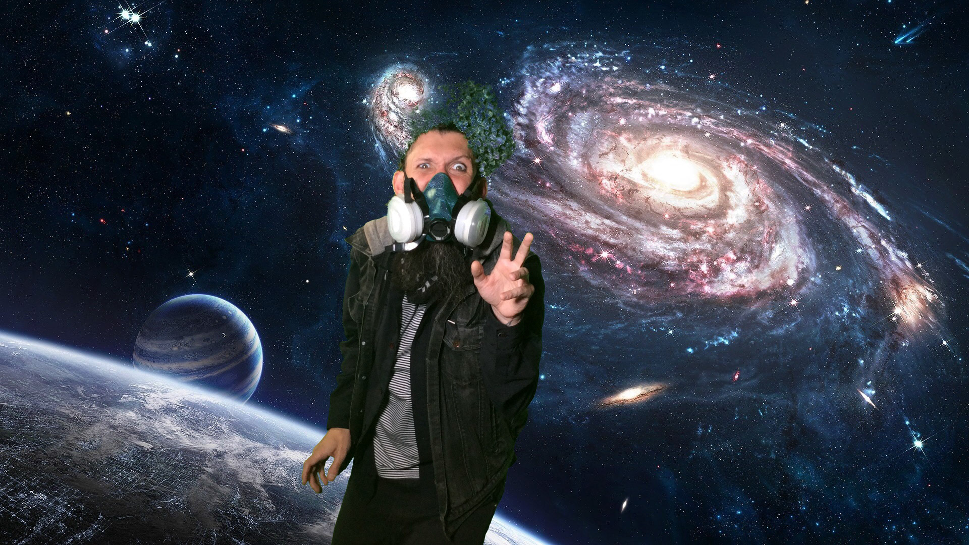 Creeping in outer space.