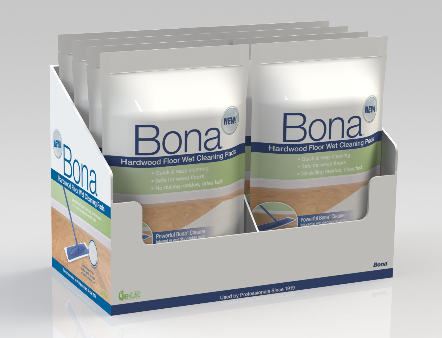 Chris Designs Stuff Bona Floor Wipes