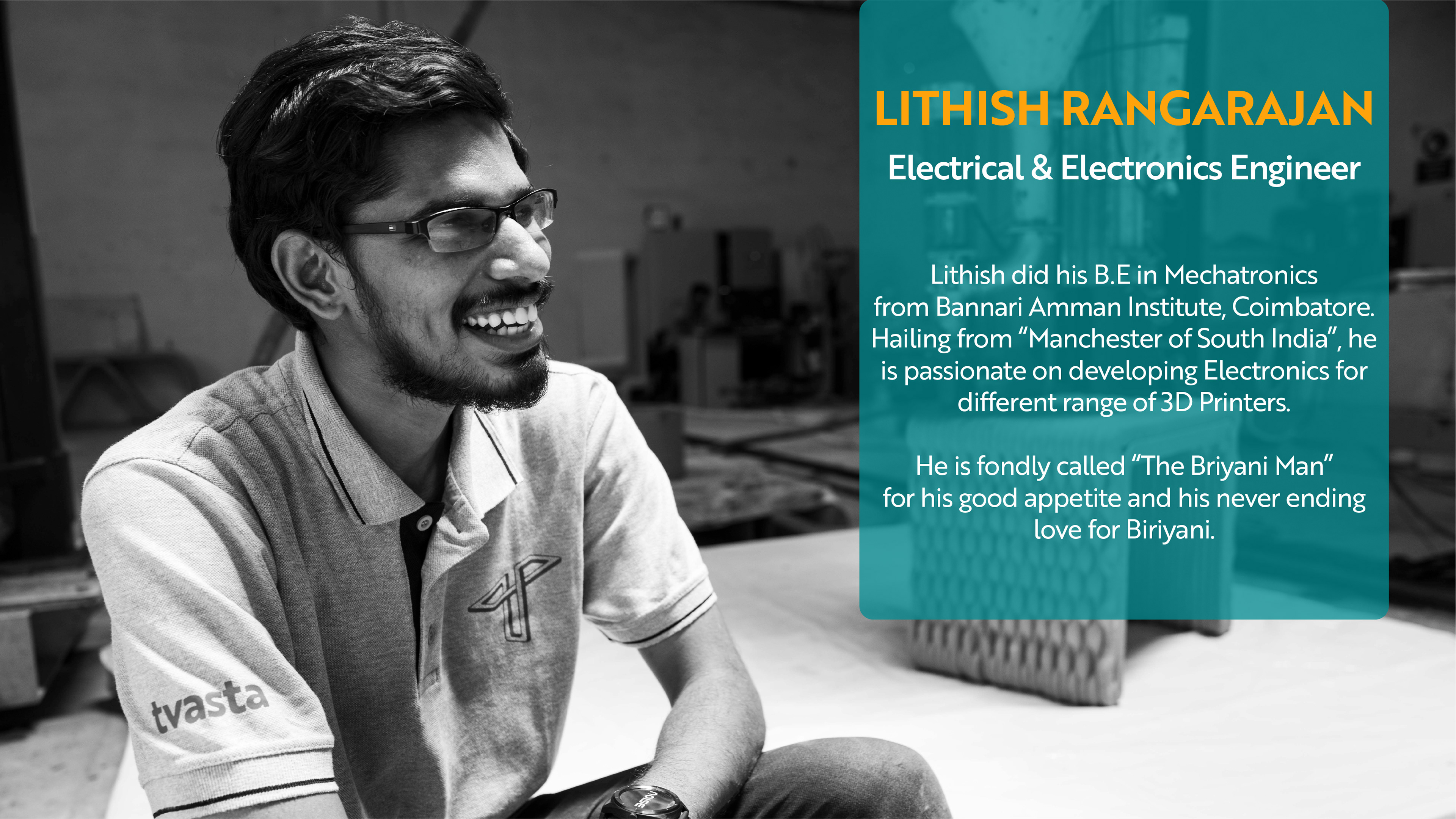 Litish Rangarajan - Electrical & Electronic Engineer