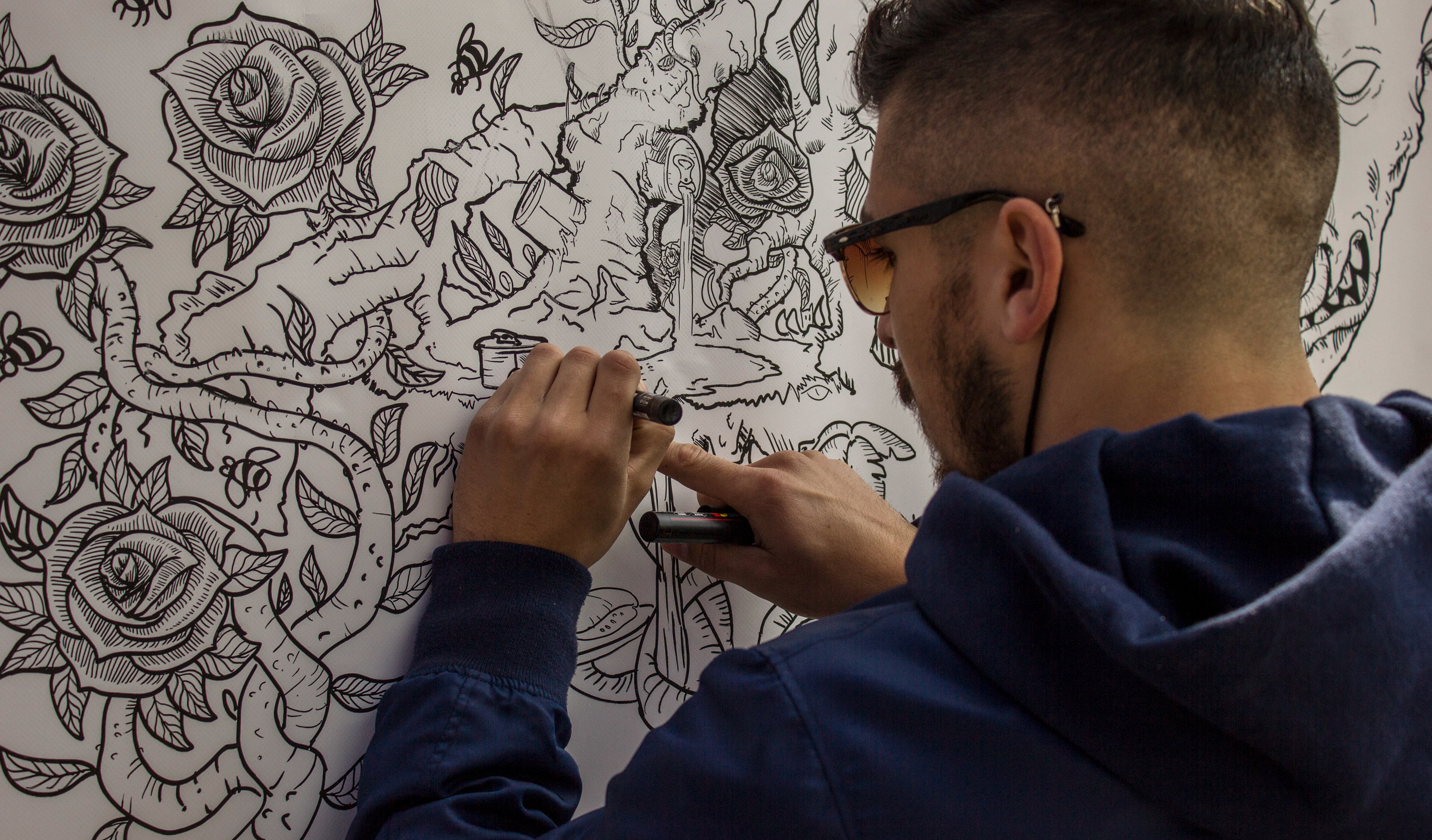Sem Kuipers Red Bull Doodle Art 2017 Sem Kuipers Red Bull Doodle Art 2017