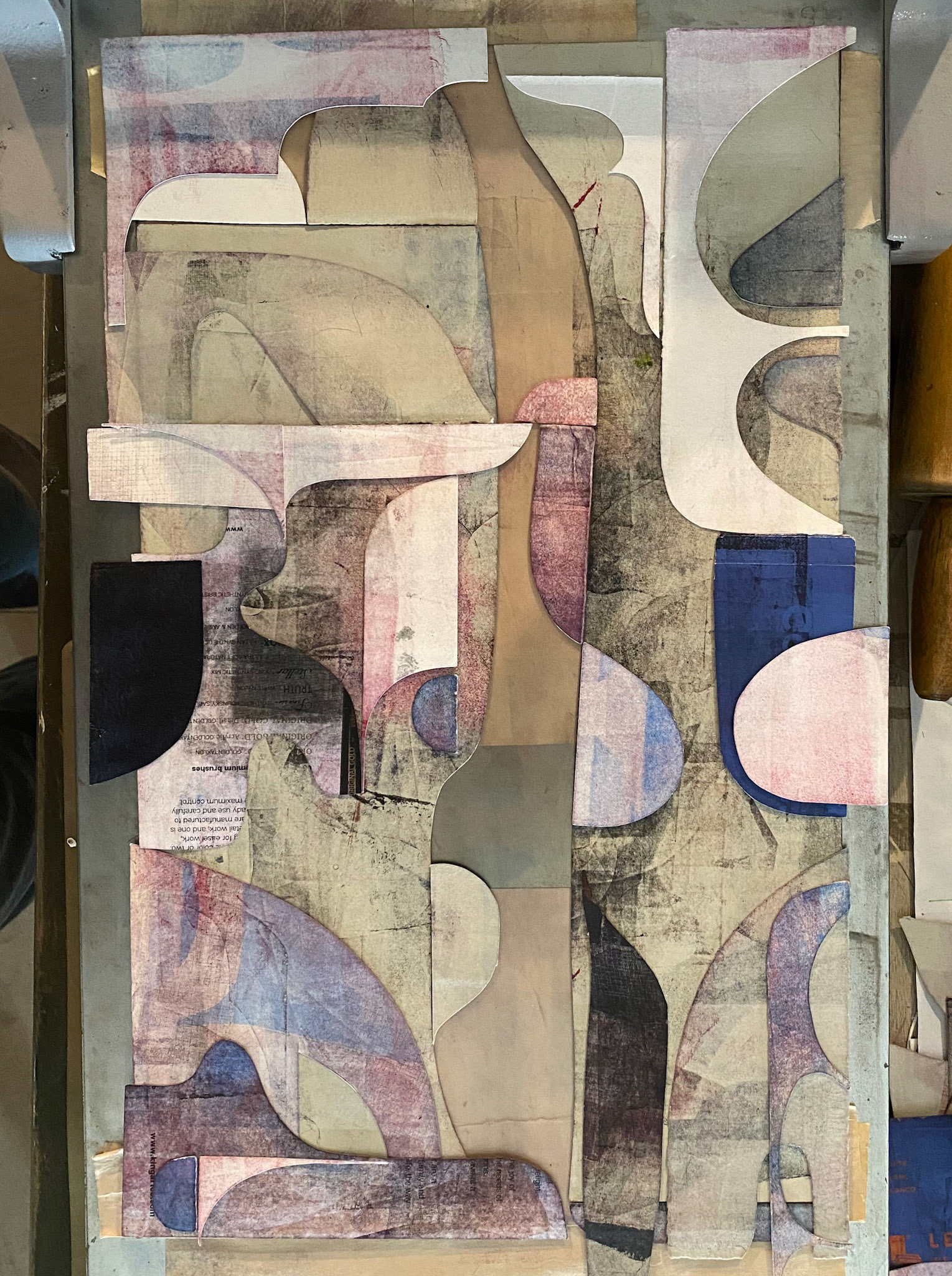 Assemblage #25, mixed media