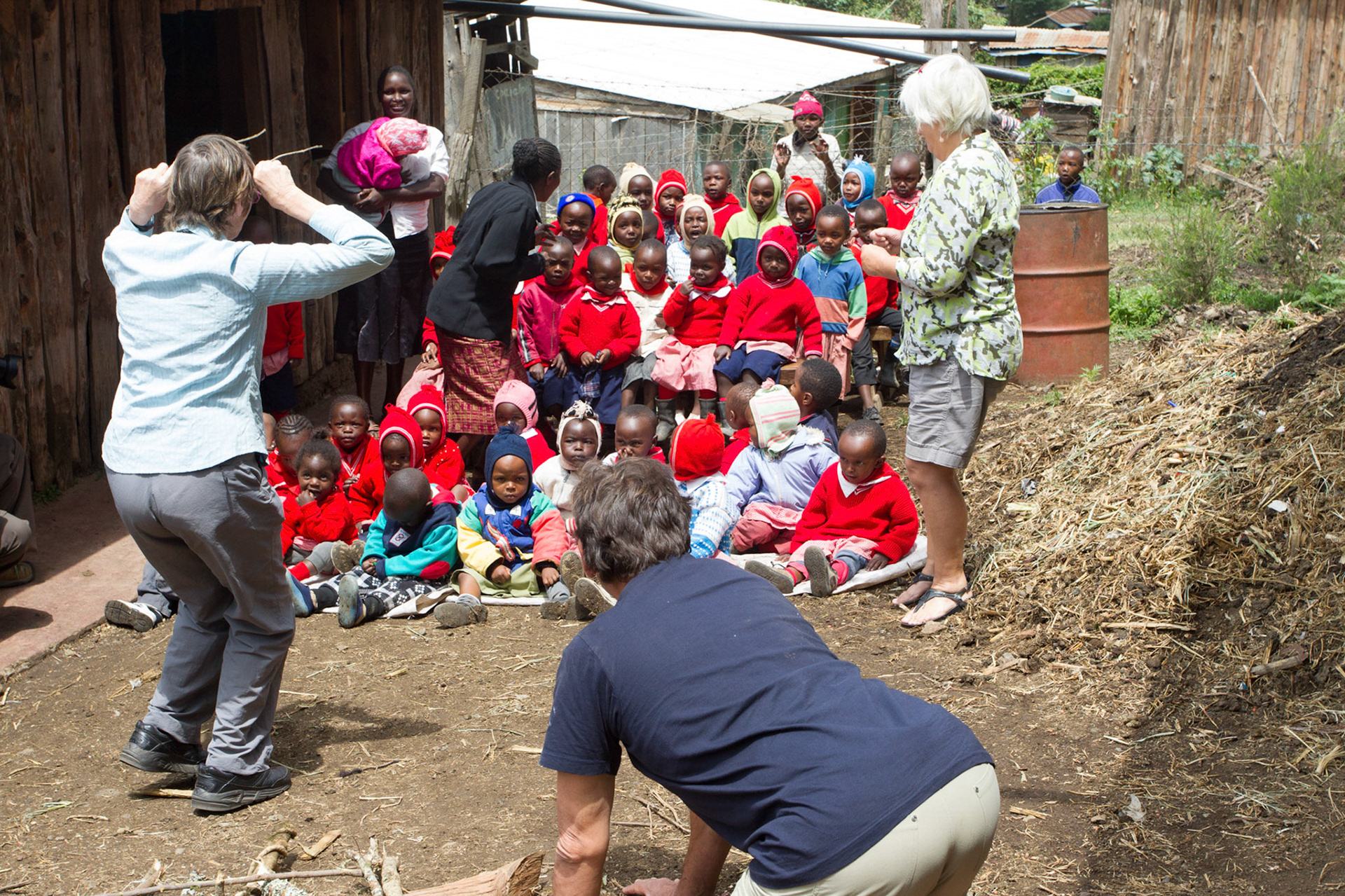 Barbara and Sallee, Kenya
