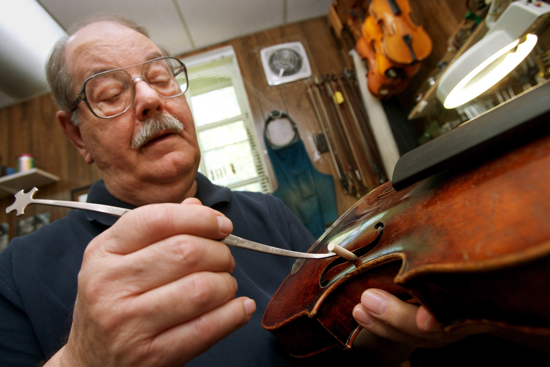 Richard Biggs, Luthier