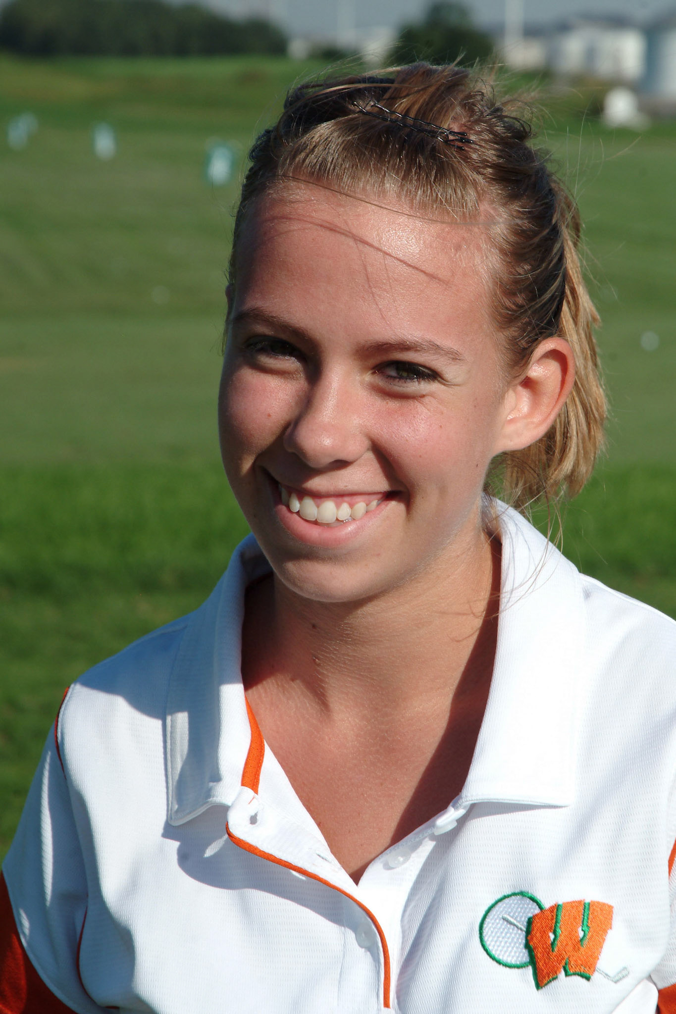 0917908tvmGGLFFTMICHAELS_1 Tony V. Martin HAMMOND-Wheeler bearcats golfer Brianne Michaels, junior, only started playing golf in her freshman year and is now their number 1 player.