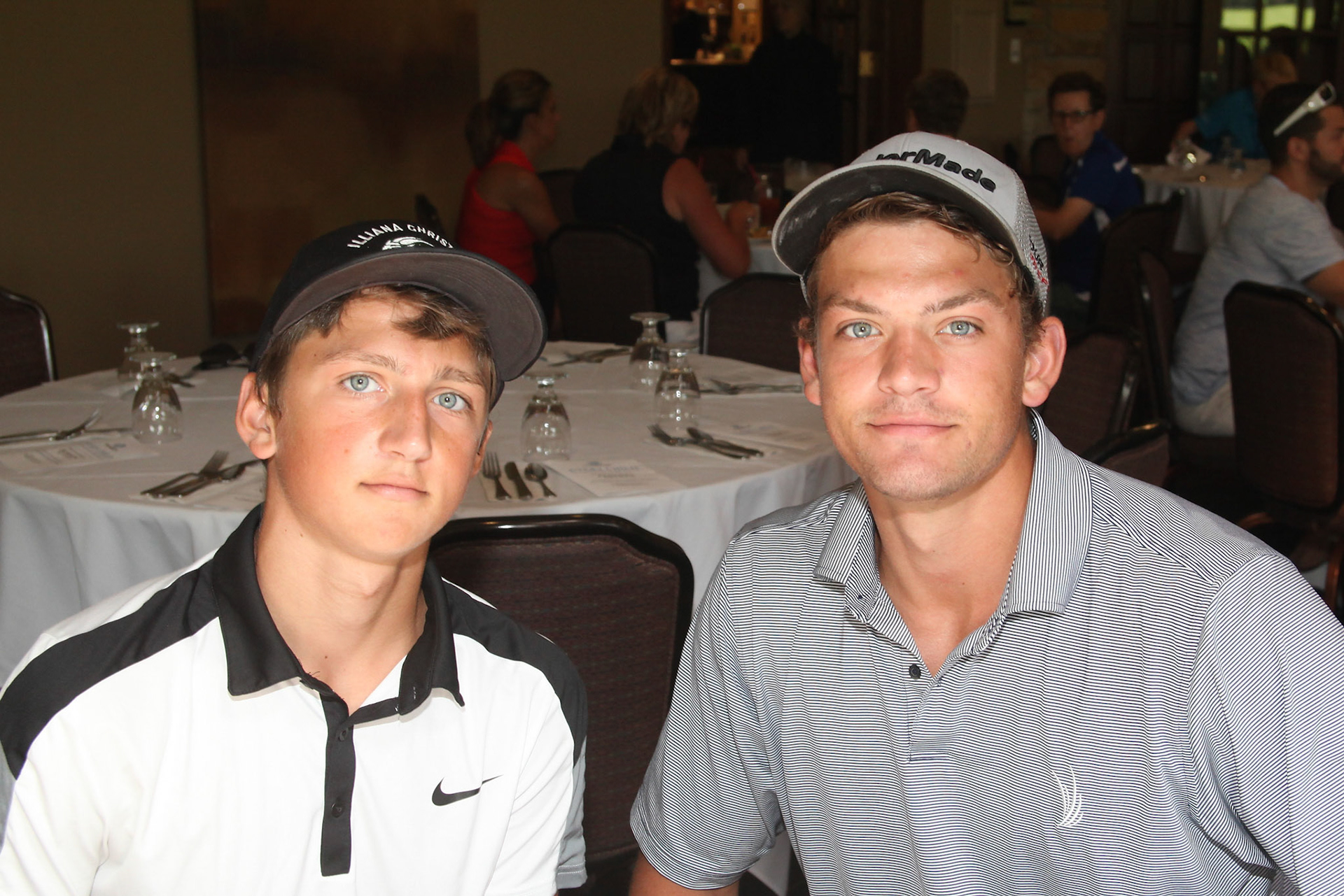 The Boys &amp; Girls Club of Northwest Indiana sponsors at the 30th Annual Golf Classic on Monday at Briar Ridge Country Club. (L to R) Matt Lagestee and Daniel Lagestee.    photo by Tony V. Martin