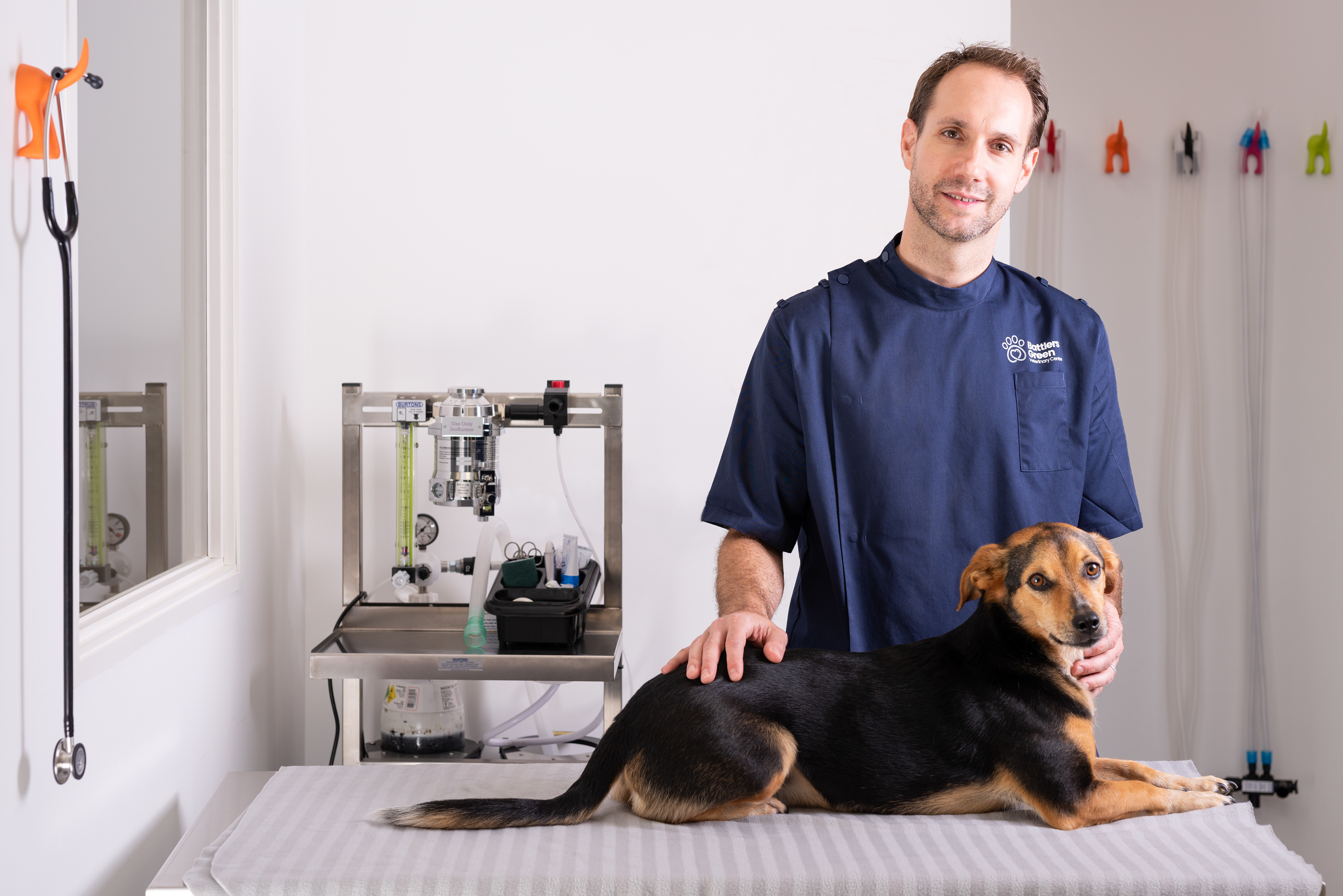 Battlers Green Vets business portrait photography