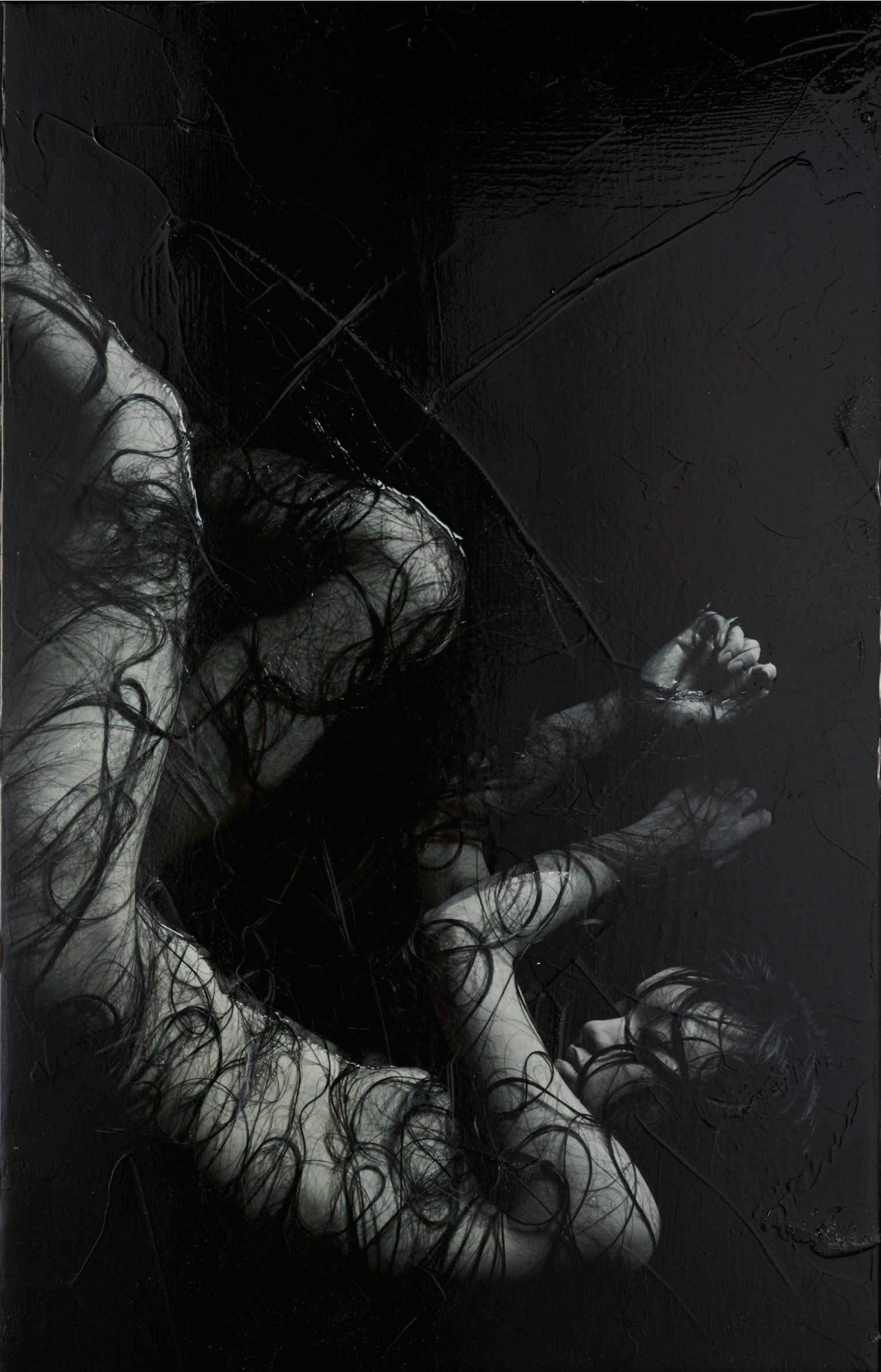 MOON - Michiko #03, 2012 280×372mm Pigment Print, Acrylic, Varnish
