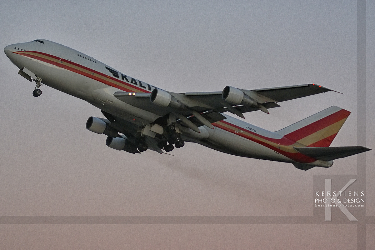 Kalitta Air - Boeing 747-212B - N703CK - Nashville International Airport (KBNA)