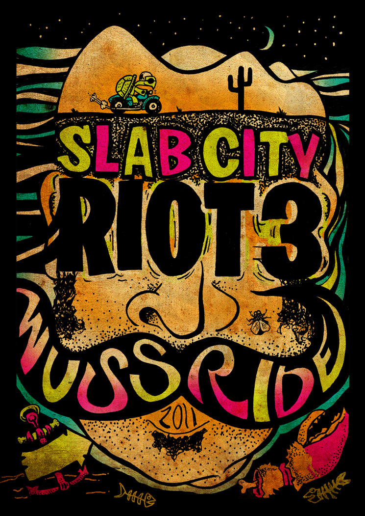 WUSS RIDE POSTER ART