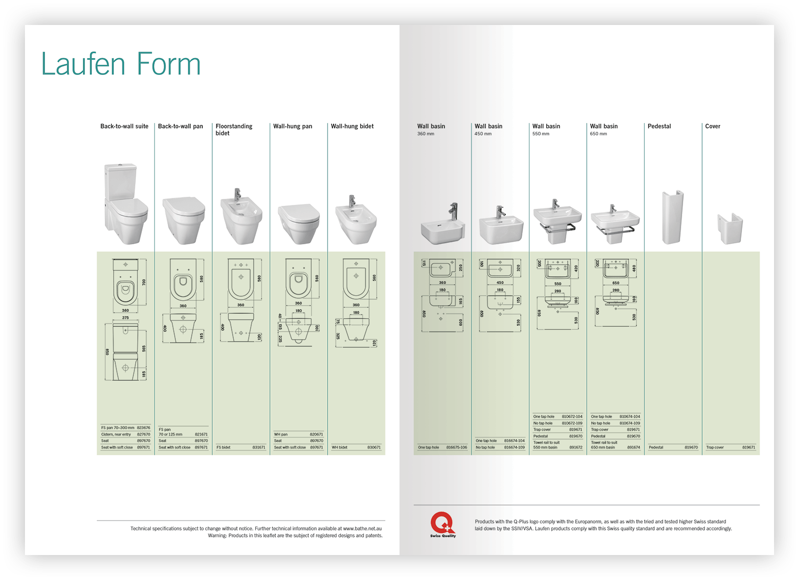 Double-page layout design.