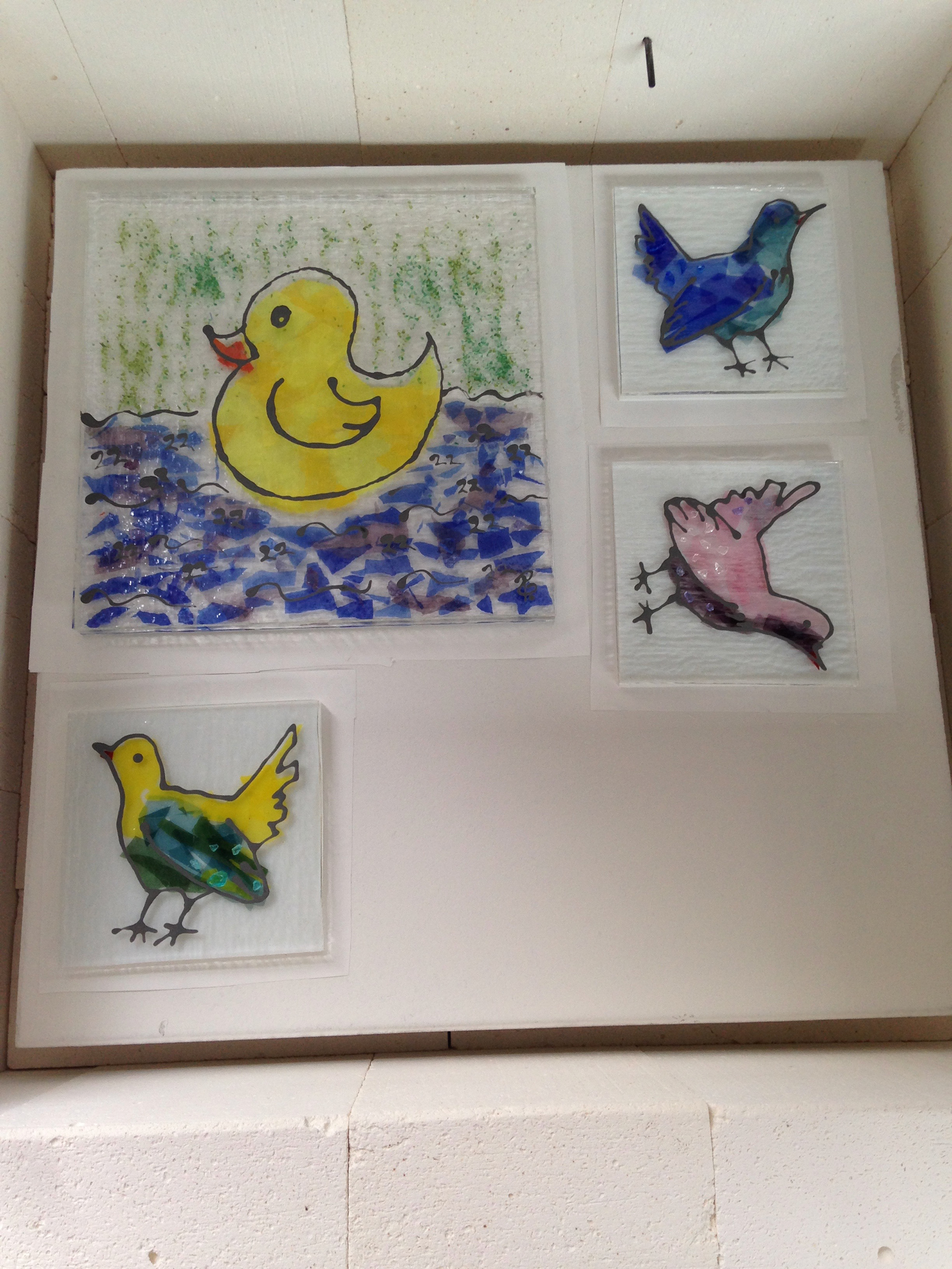 Fused Glass beginners workshops and classes in Leeds