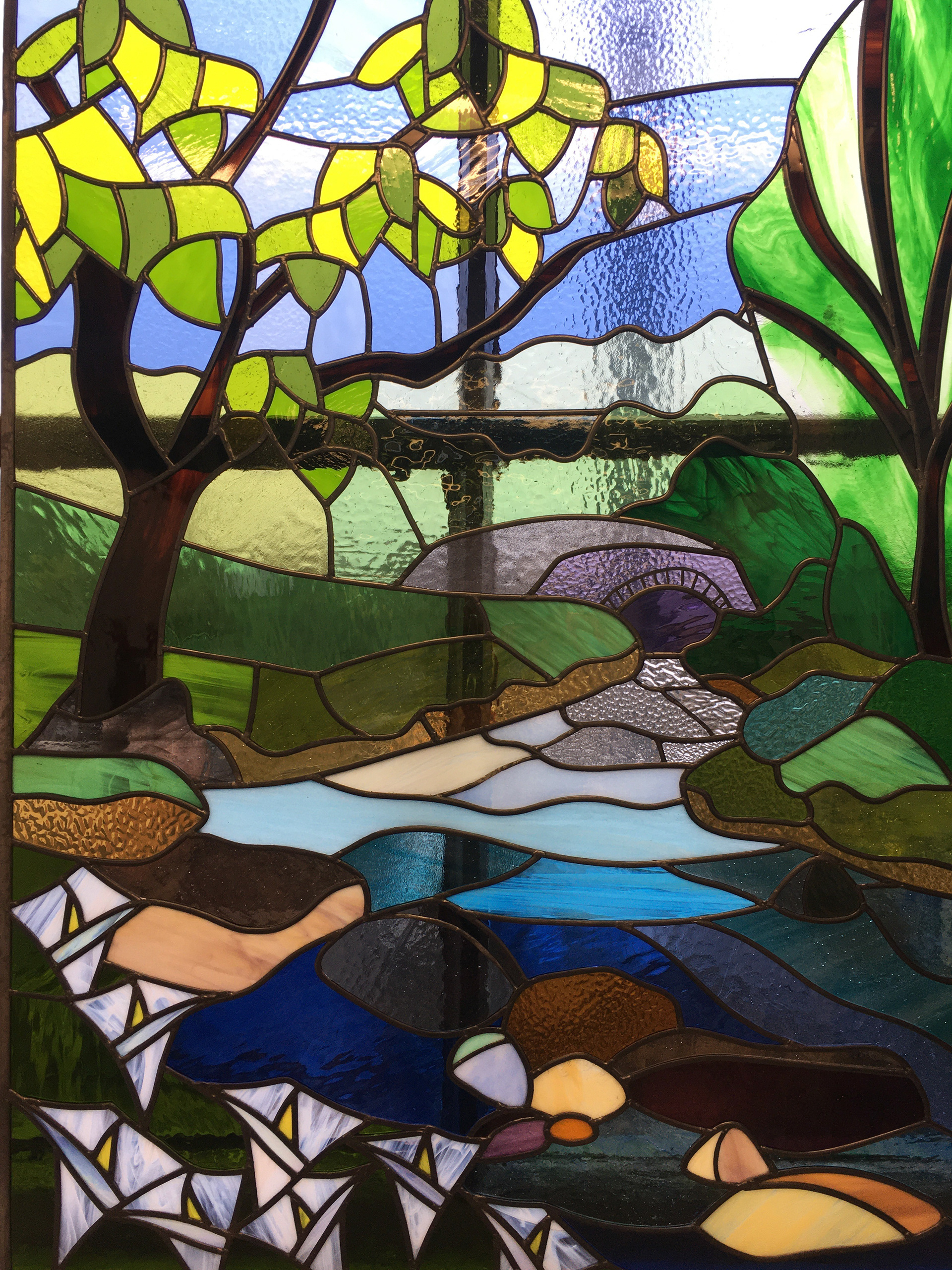 The Glass Garden Stained Glass Leeds Zoë Eady Lake District.