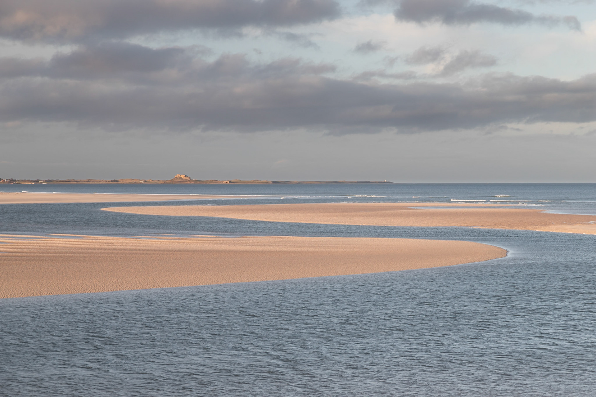Tidal story. Budle bay