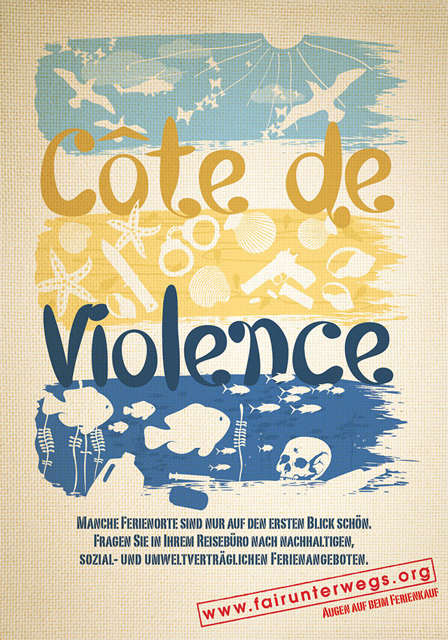 fairunterwegs.org Plakat Côte de Violence