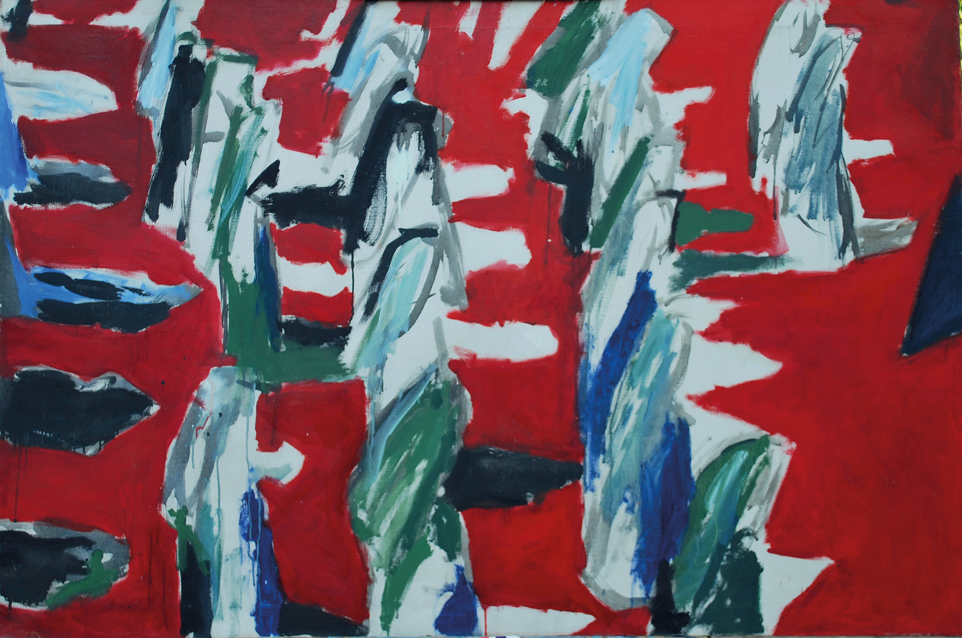 Procesje-03_olej na płótnie_100 x 140_1992