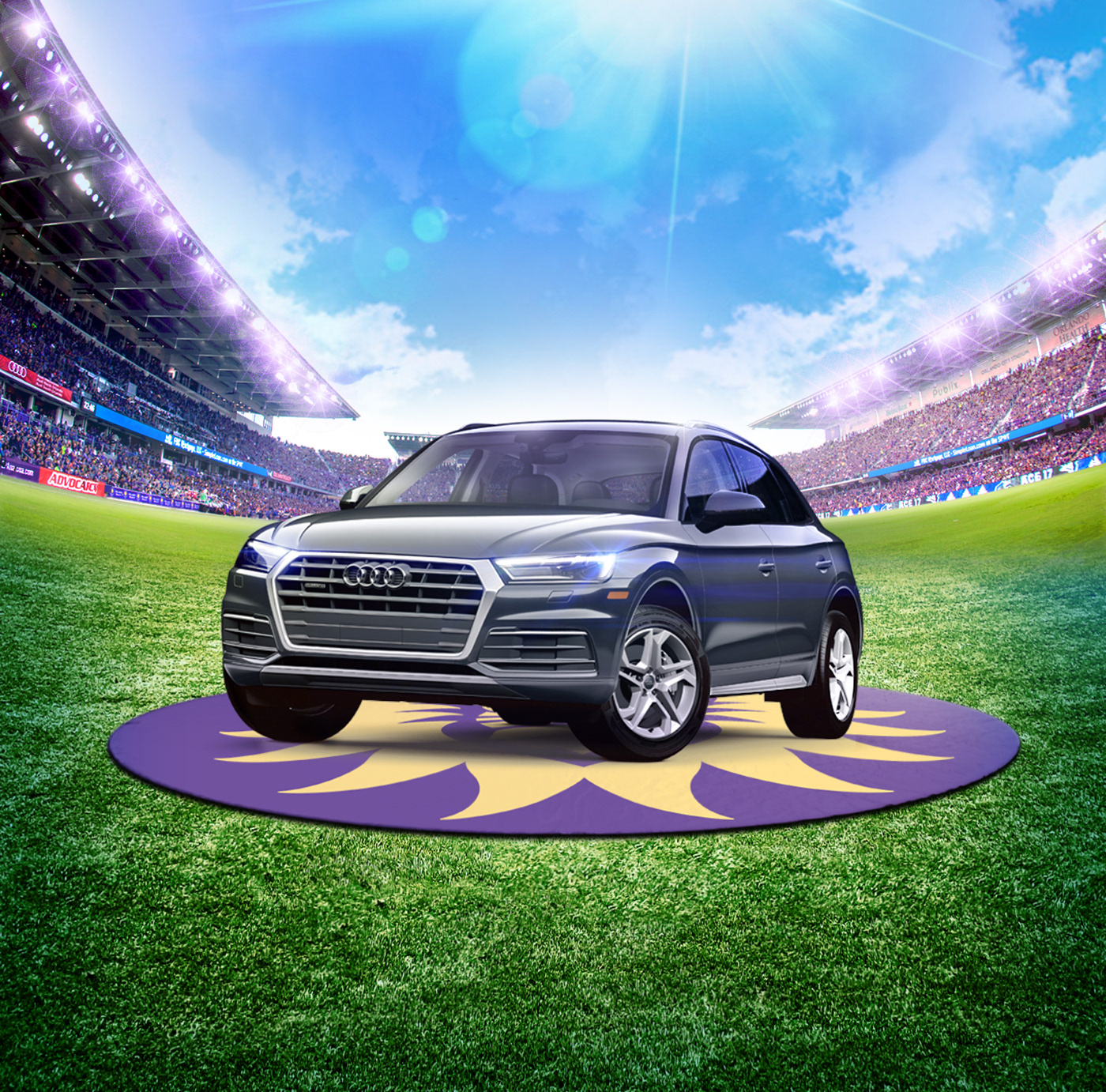 Michiko Yamaji Orlando City Audi Dealer Promotion